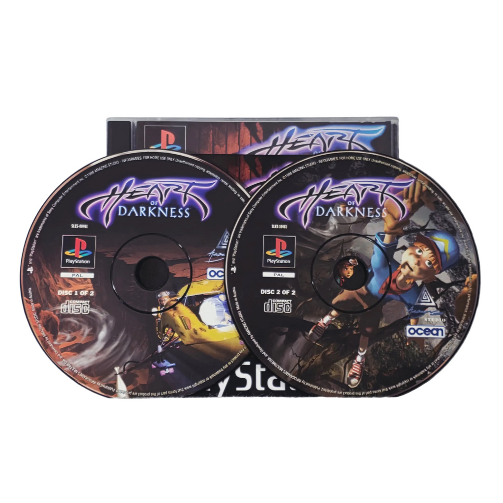 Heart Of Darkness - PS1 *TOP SHELF* (PAL/CIB)