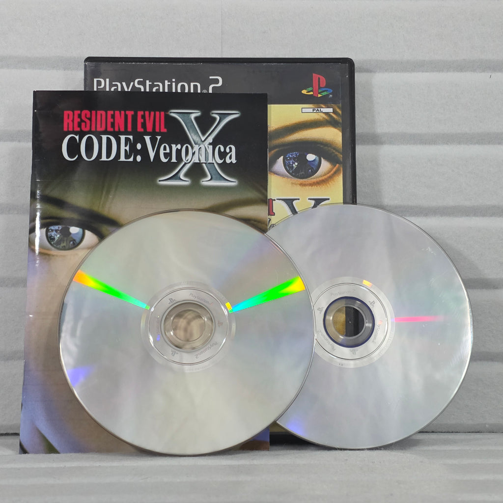 Resident Evil: Code Veronica X with DMC Demo Disc - PS2 *TOP SHELF* (PAL/CIB)