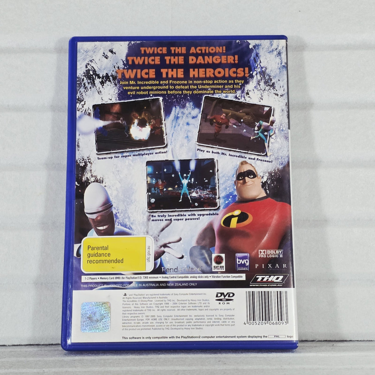 The Incredibles: Rise of the Underminer - PS2, photo 3