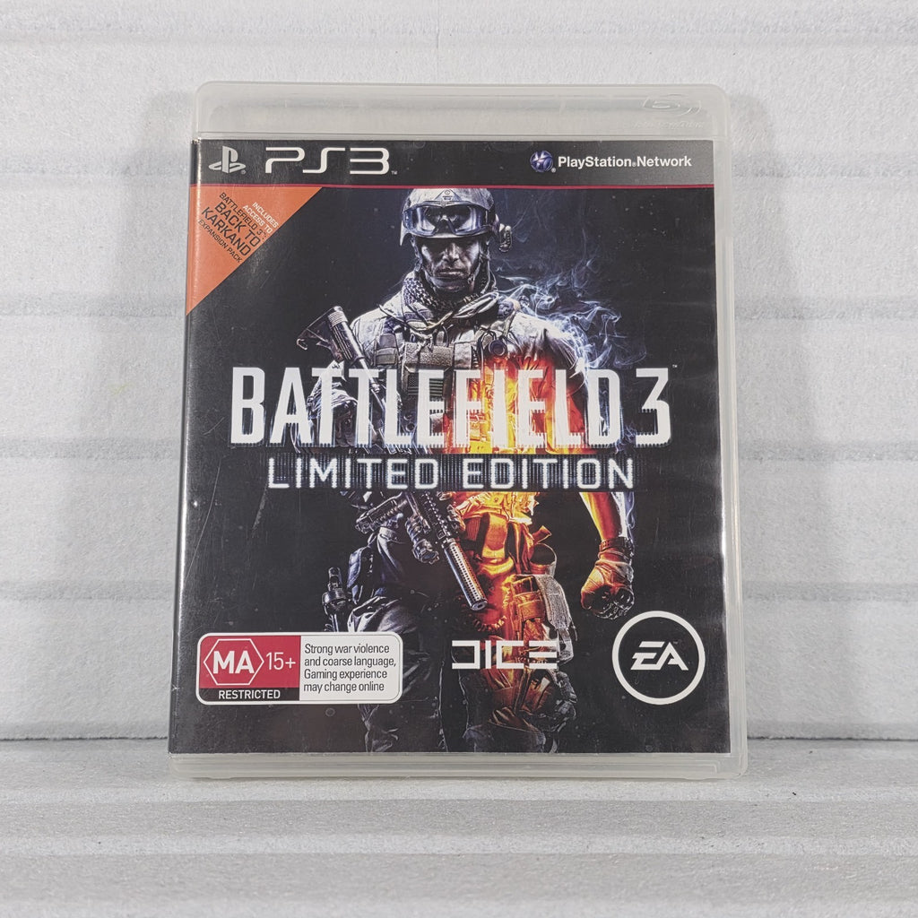 Battlefield 3 Limited Edition PS3 front