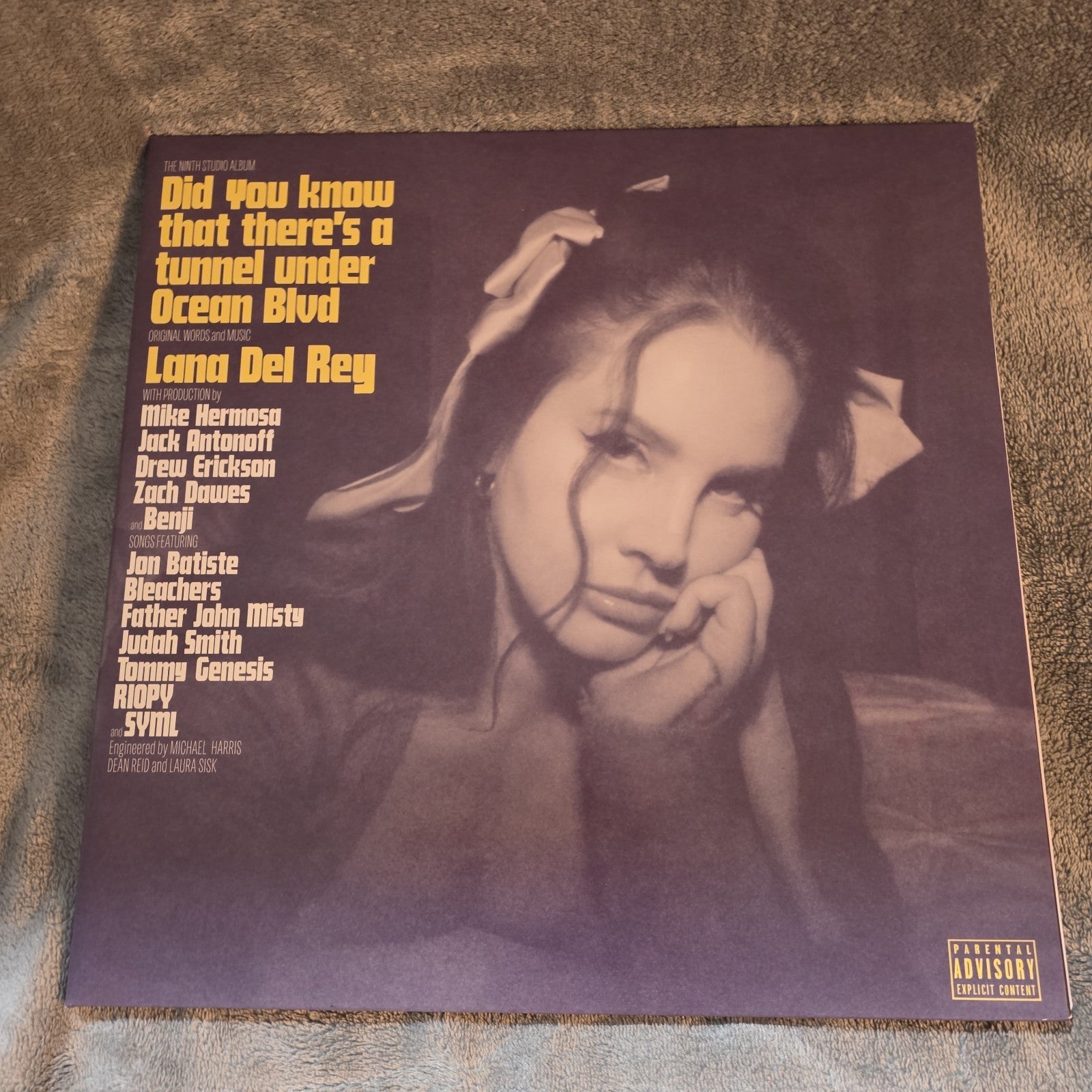 Did You Know That There's a Tunnel Under Ocean Blvd by Lana Del Rey, vinyl 2LP