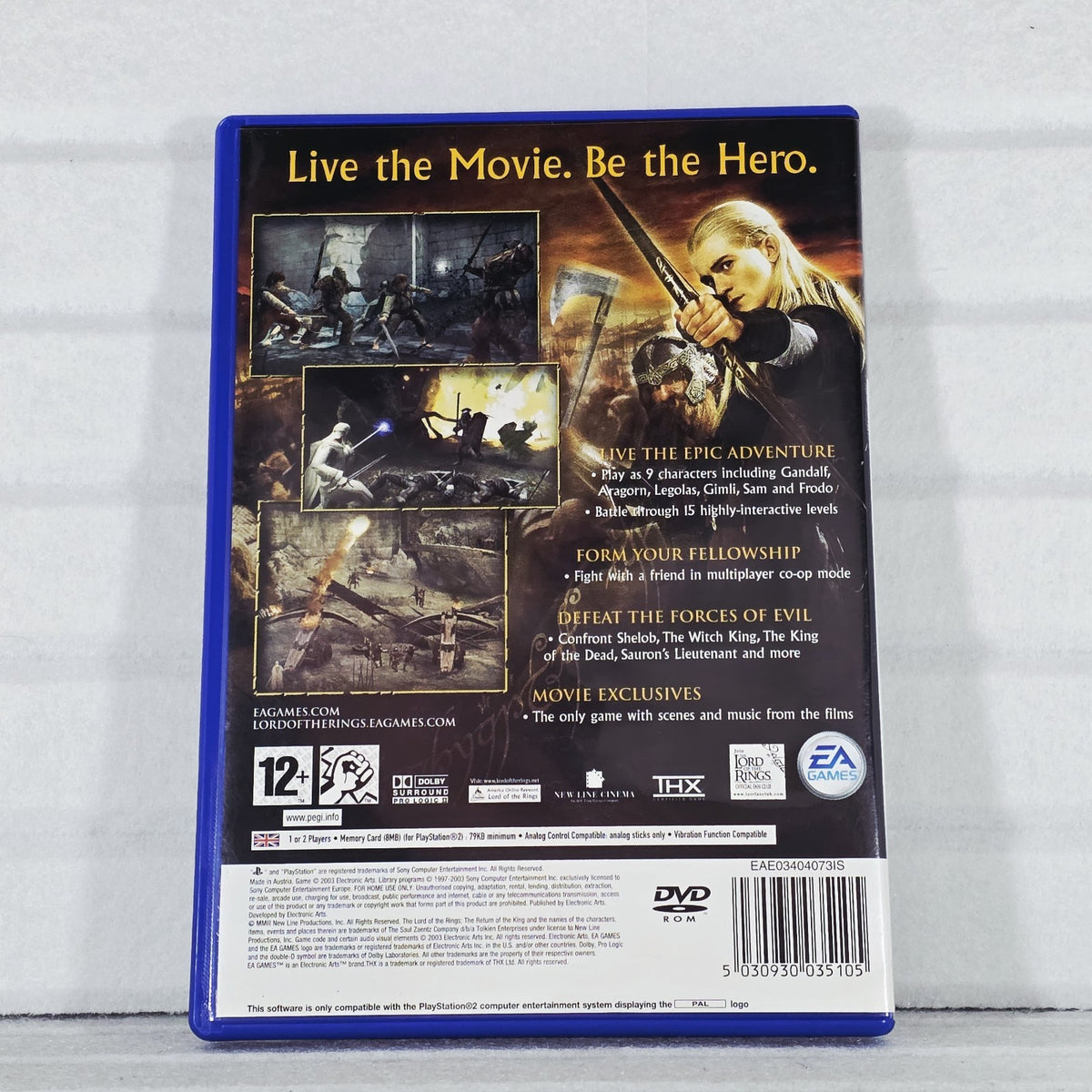 The Lord of the Rings: The Return of the King - PS2, photo 3