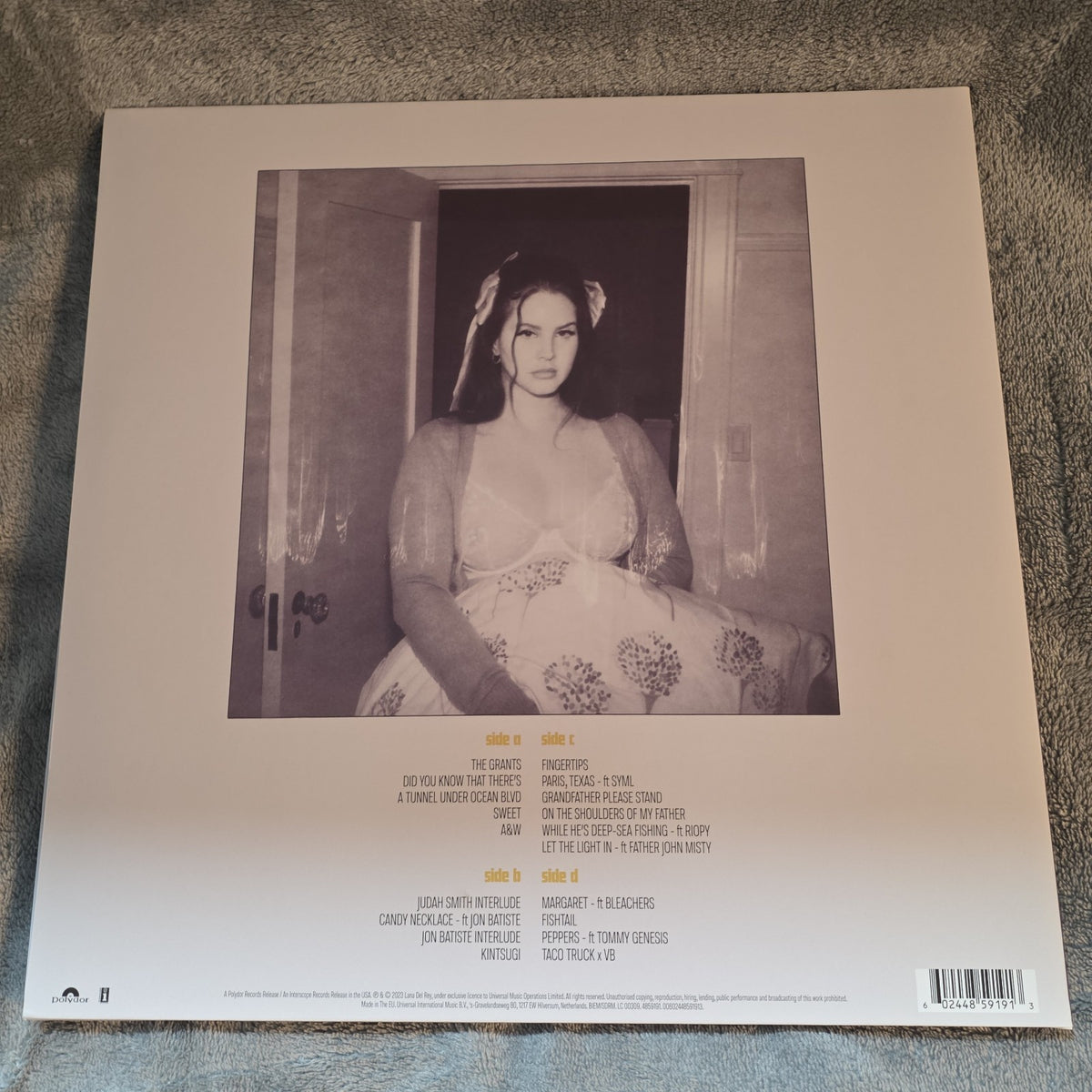 Did You Know That There's a Tunnel Under Ocean Blvd by Lana Del Rey, vinyl 2LP, photo 2