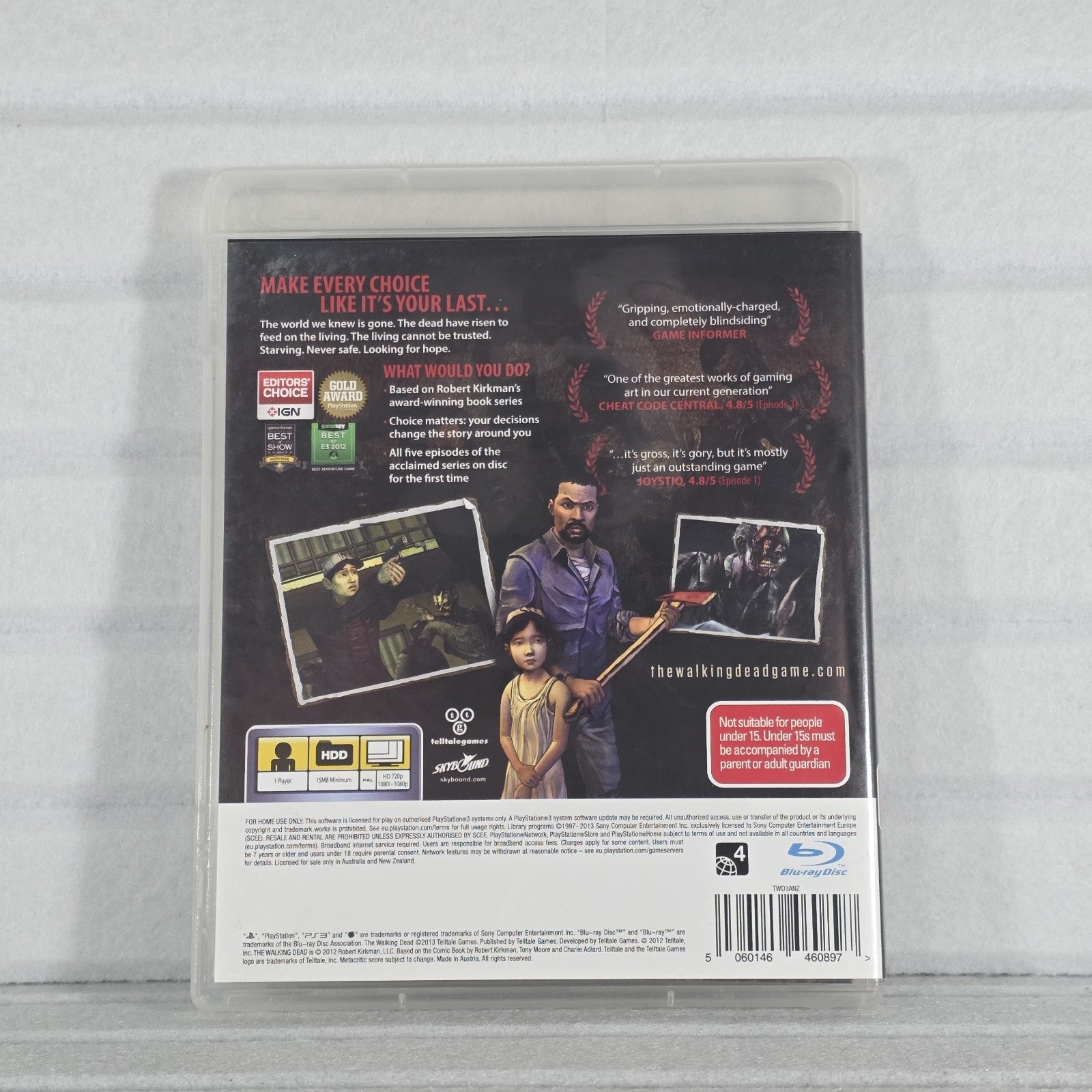 The Walking Dead: A Telltale Games Series - PS3, photo 2