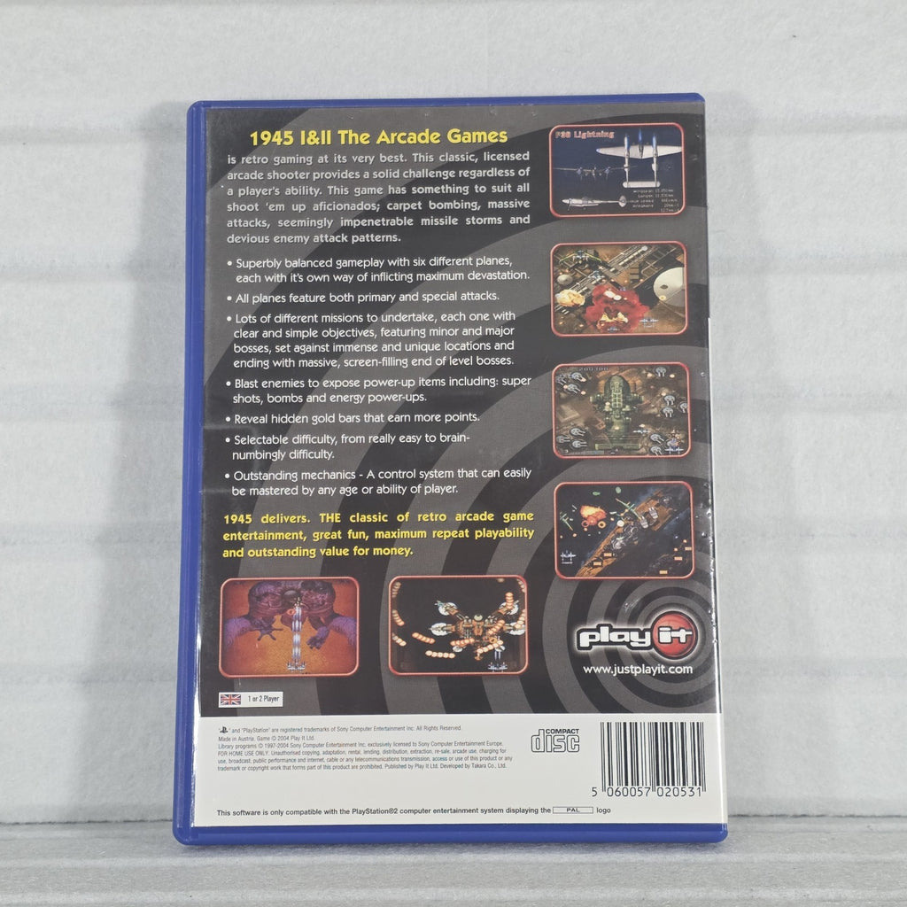 1945 I & II: The Arcade Games - PS2, photo 2