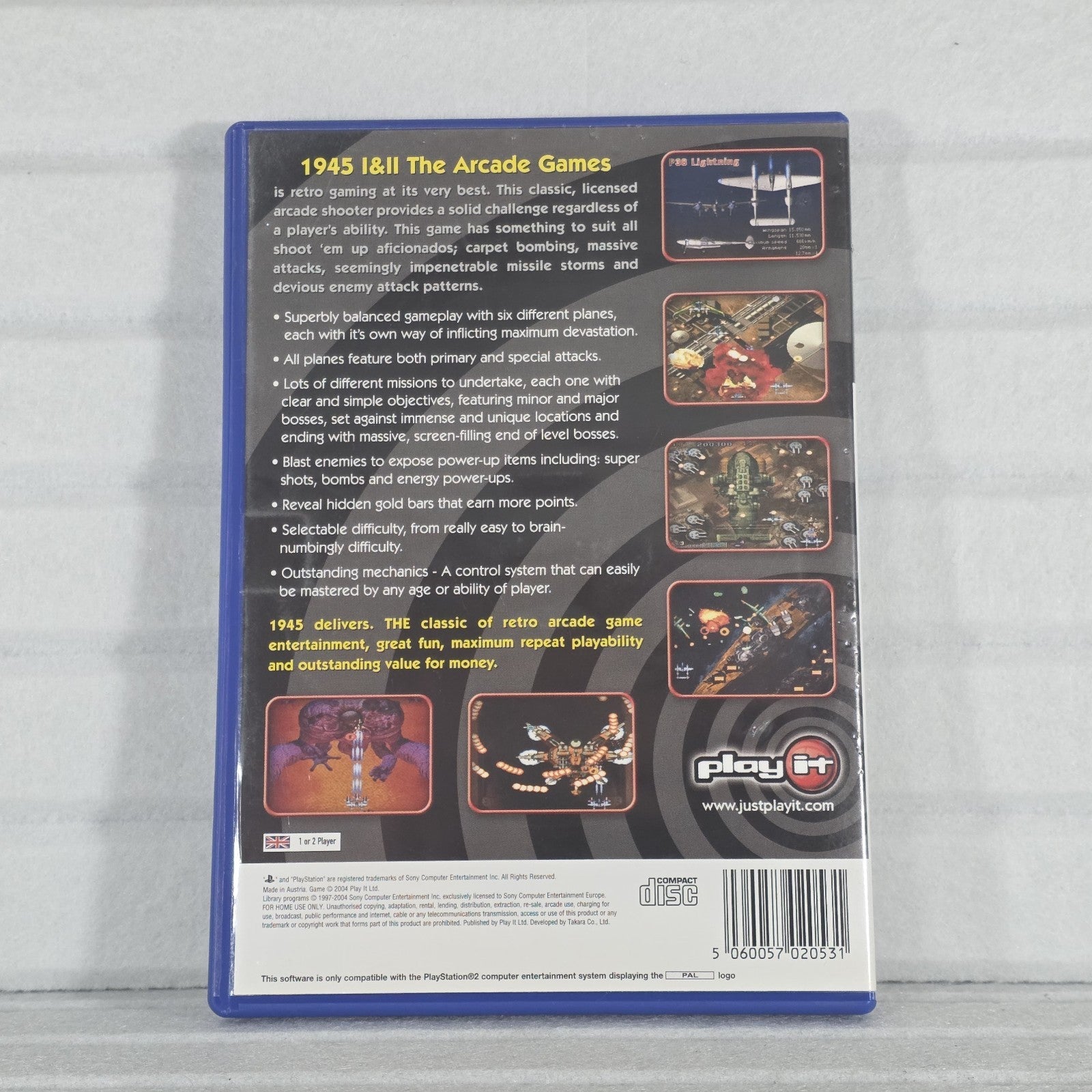 1945 I & II: The Arcade Games - PS2, photo 2