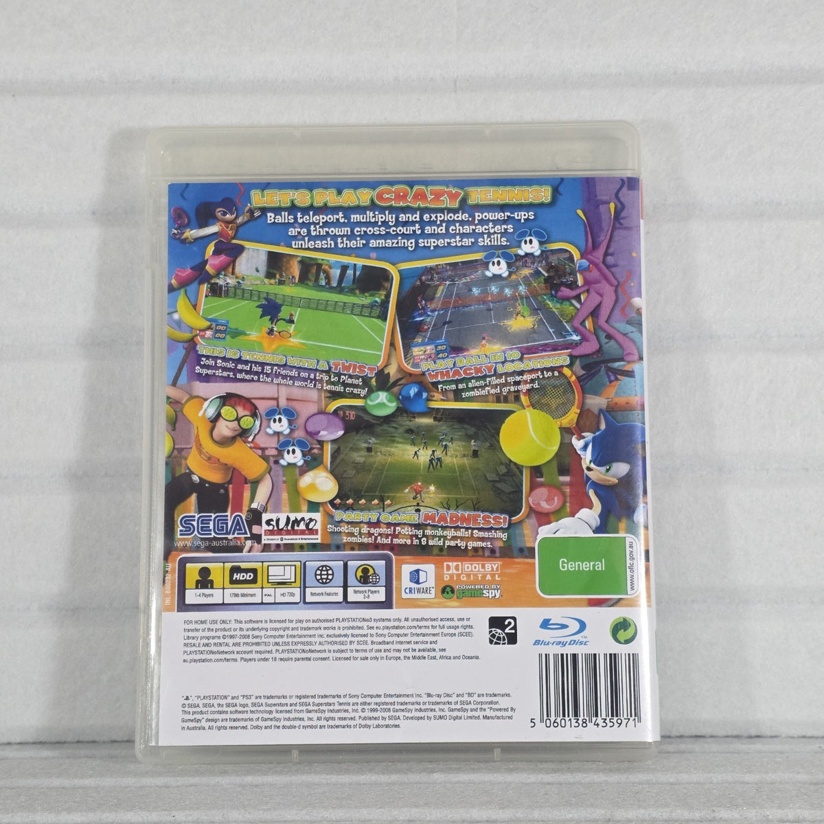 Sega Superstars Tennis - PS3, photo 2