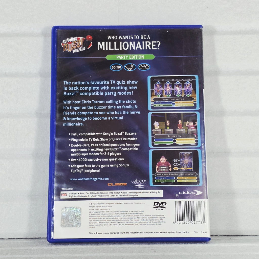 Who Wants To Be A Millionaire Party Edition - PS2, photo 3