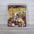 Borderlands Game of the Year Edition (with map) - PS3