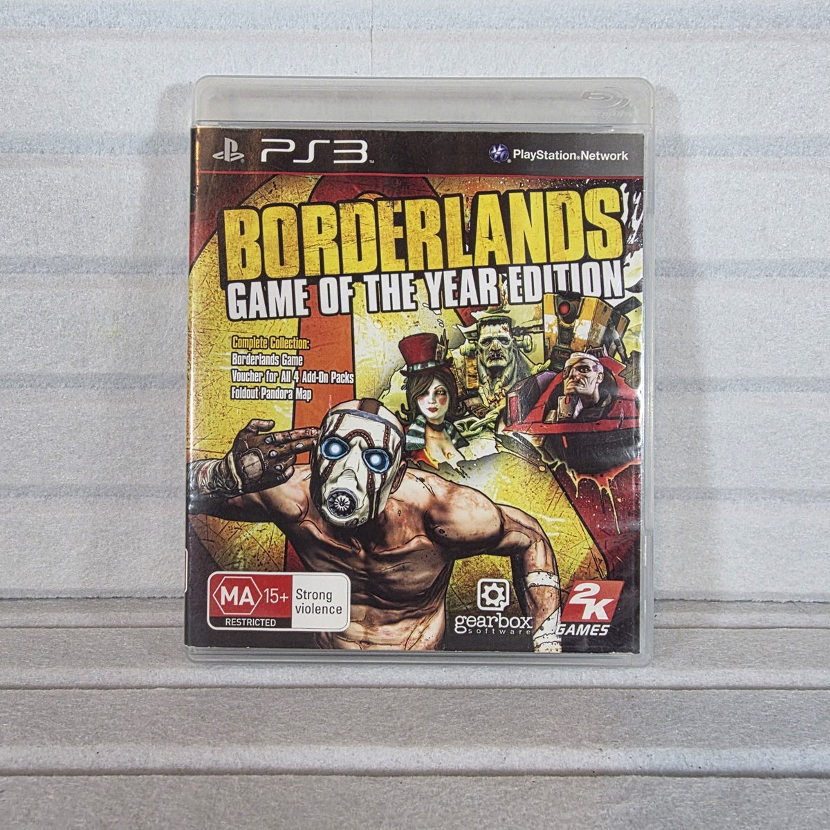 Borderlands Game of the Year Edition (with map) - PS3
