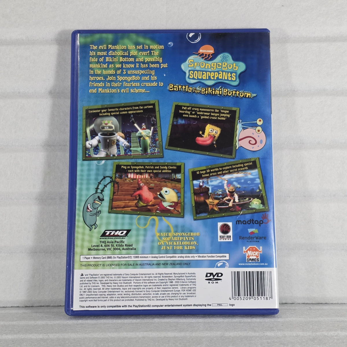 SpongeBob SquarePants: Battle for Bikini Bottom - PS2, photo 4