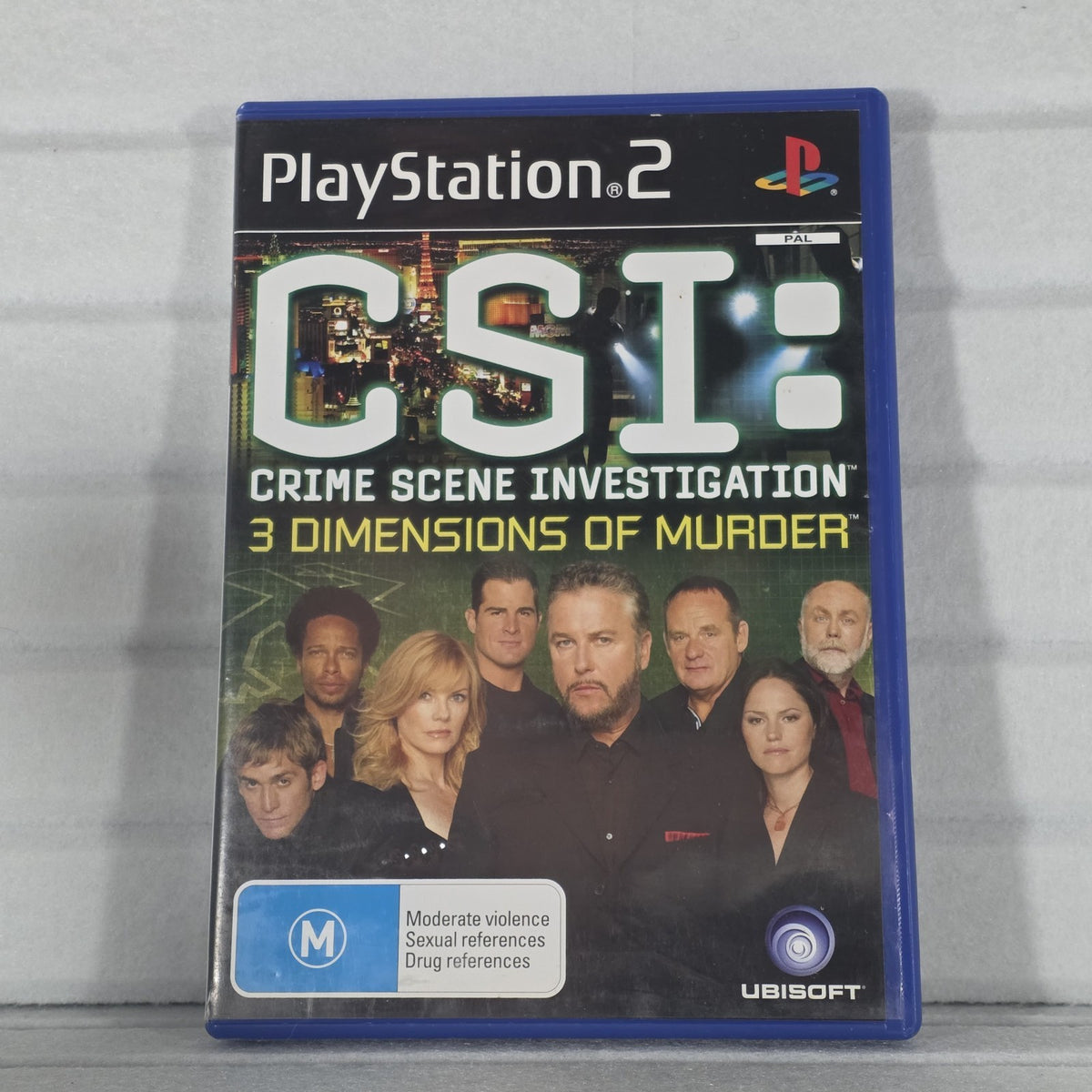 CSI: Crime Scene Investigation - 3 Dimensions Of Murder - PS2
