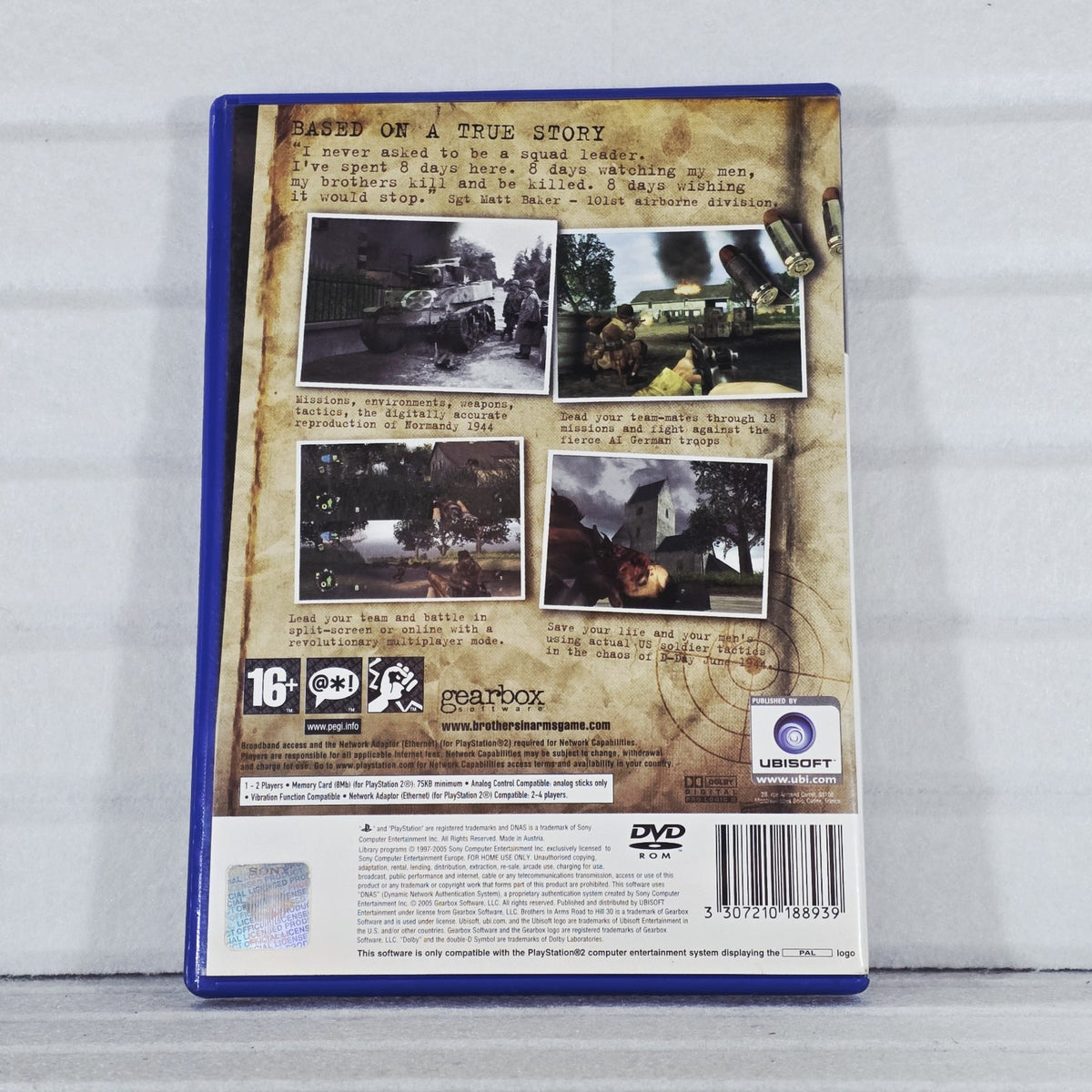 Brother In Arms: Road To Kill 30 - PS2, photo 3