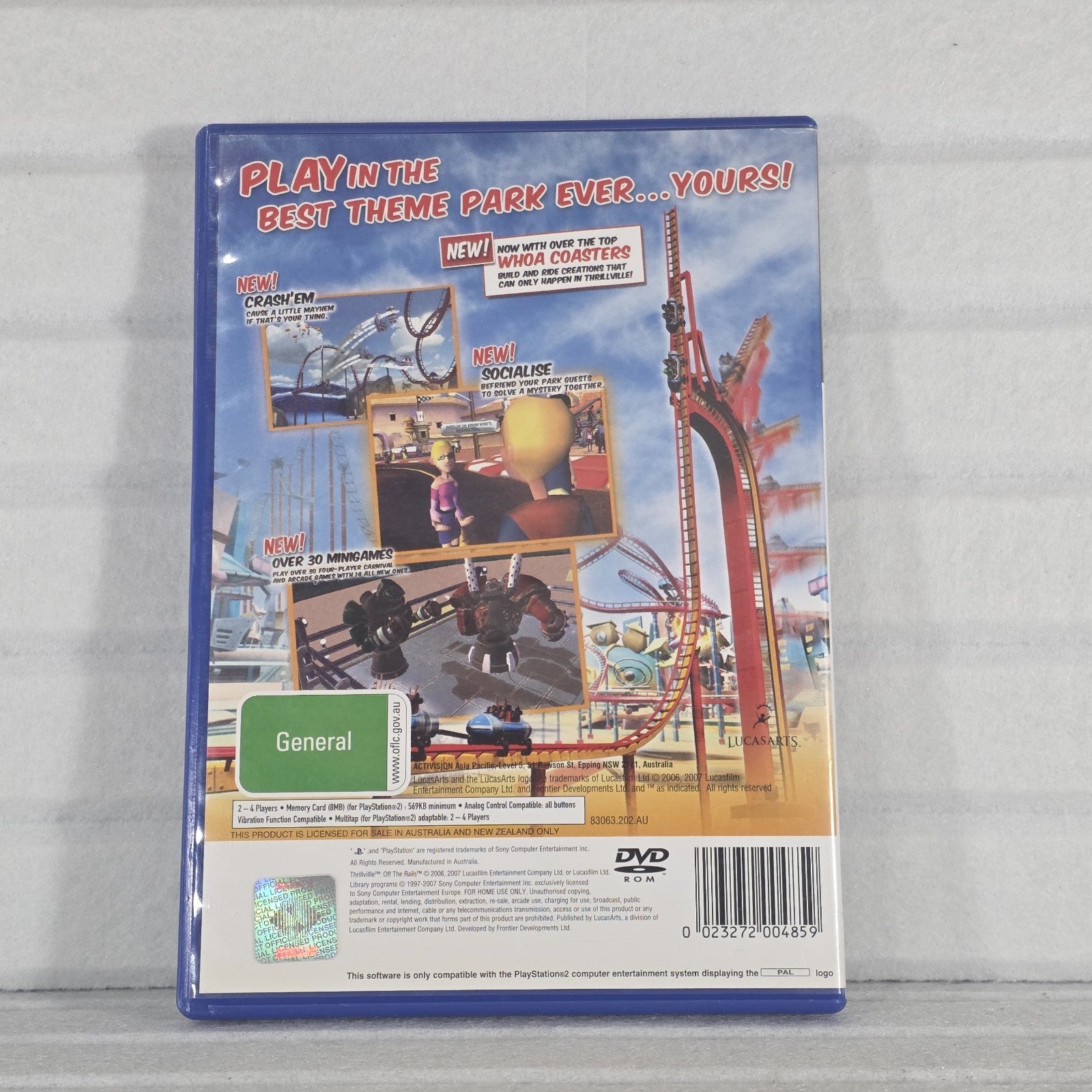 Thrillville: Off The Rails - PS2, photo 2
