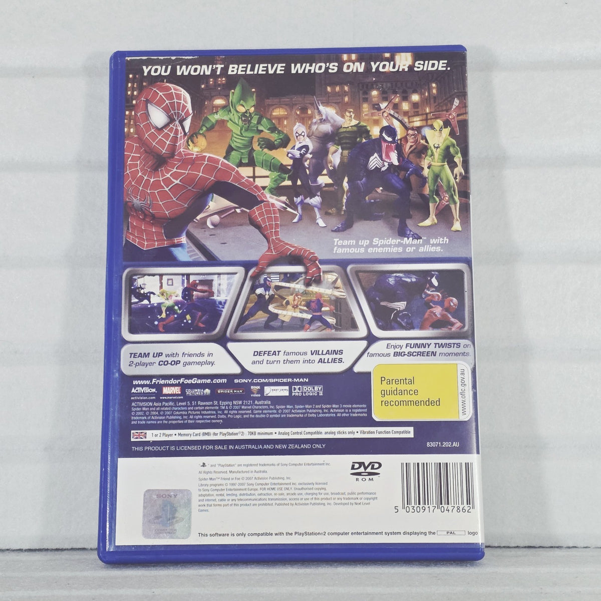 Spider-Man: Friend or Foe - PS2, photo 3