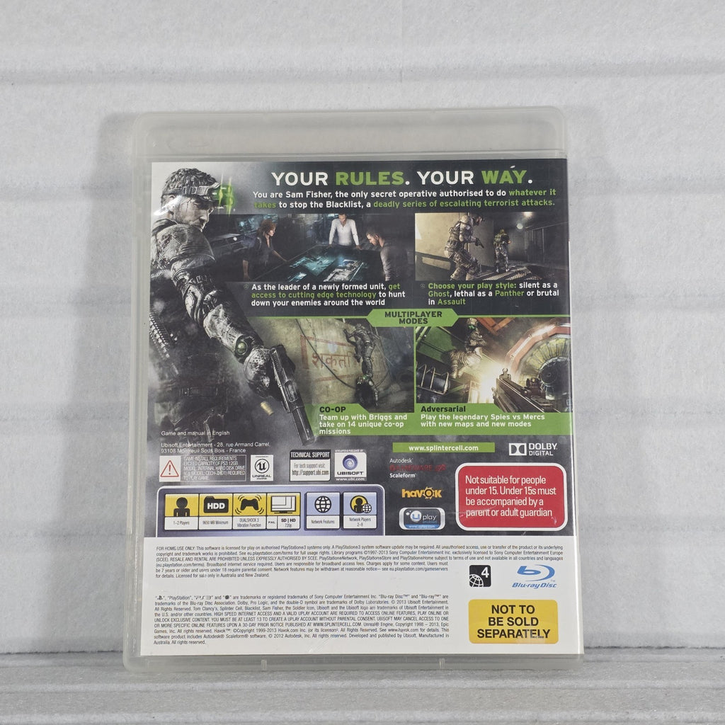 Tom Clancy's Splinter Cell: Blacklist - PS3, photo 2