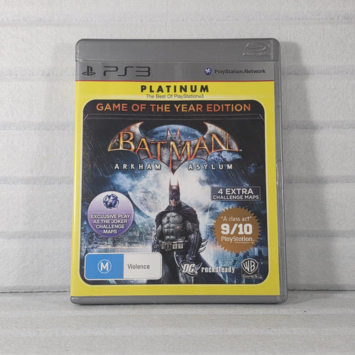 Batman: Arkham Asylum (Platinum) - PS3
