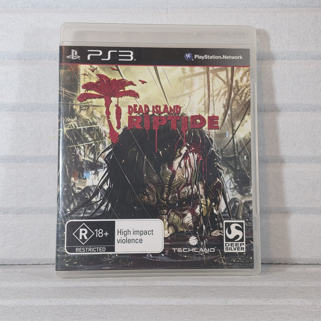 Dead Island Riptide PS3 front
