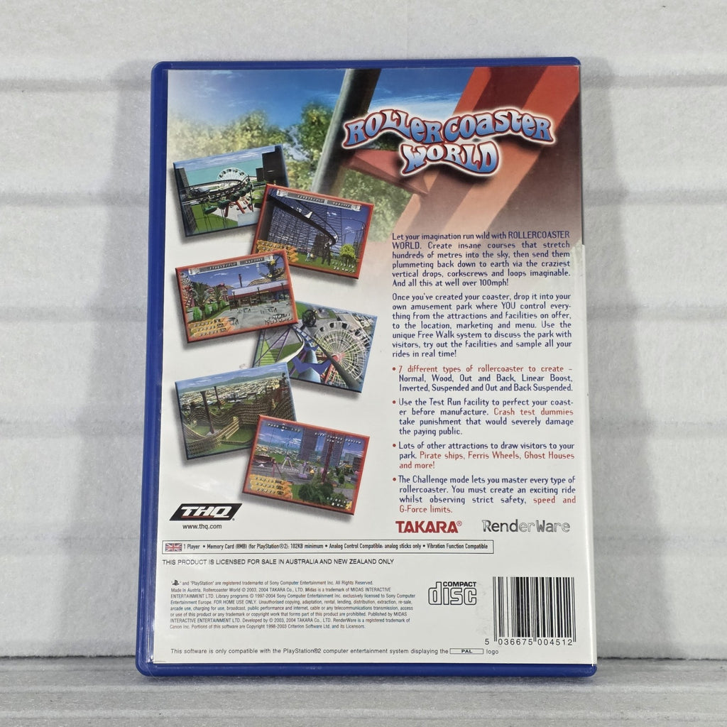 Rollercoaster World - PS2, photo 3