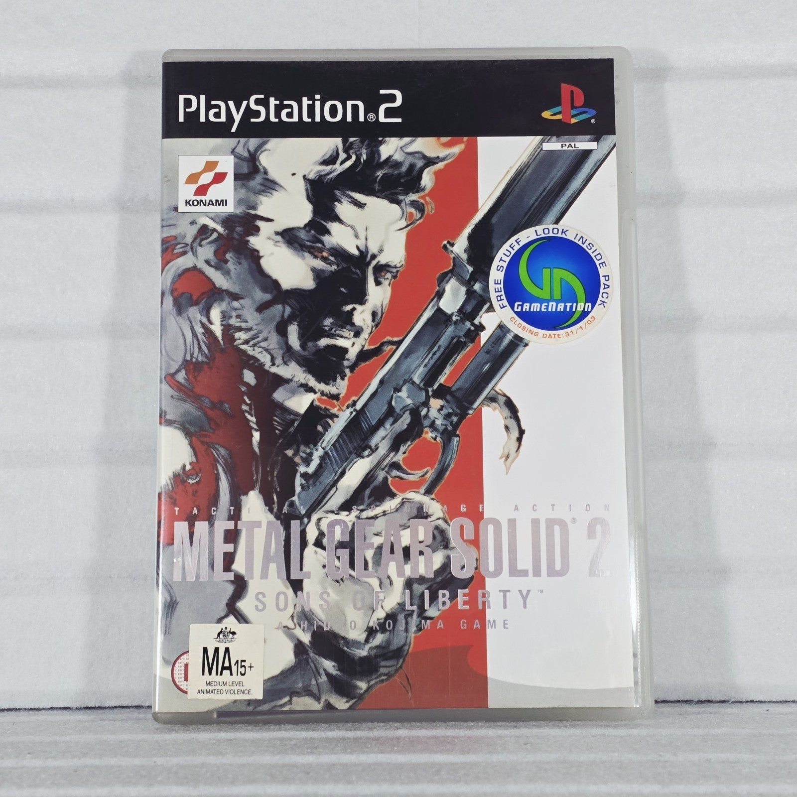 Metal Gear Solid 2: Sons of Liberty - PS2
