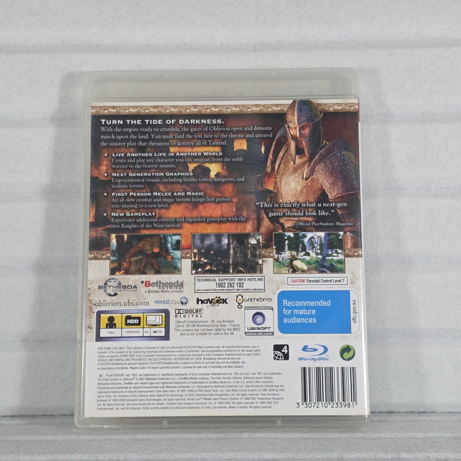 The Elder Scrolls IV: Oblivion - PS3, photo 2