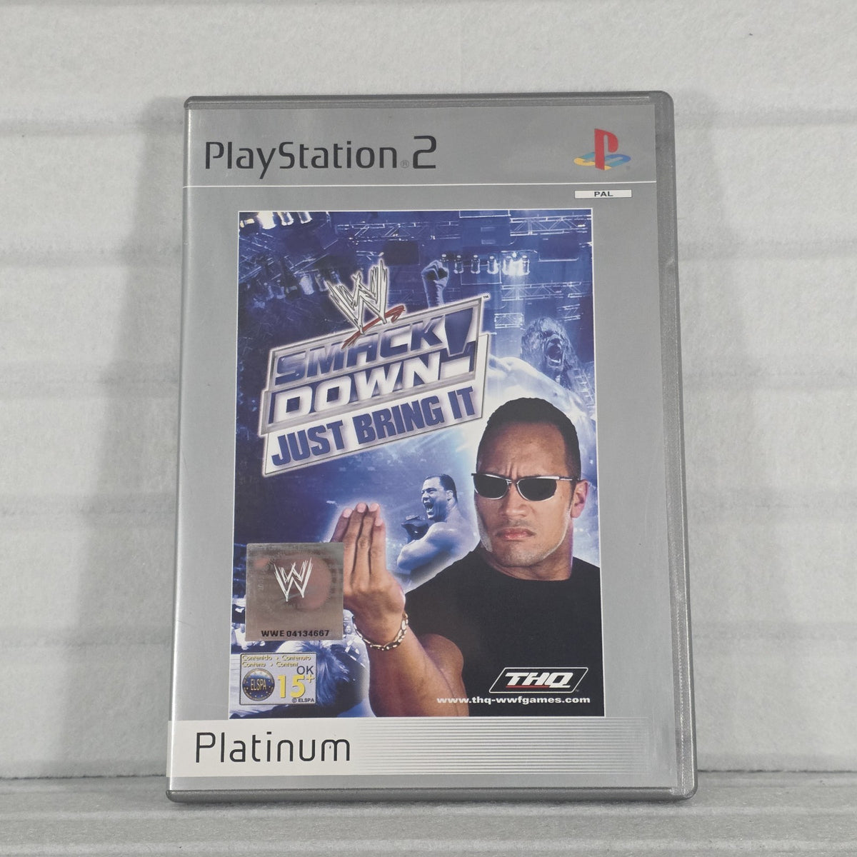 WWF SmackDown: Just Bring It - PS2 Platinum
