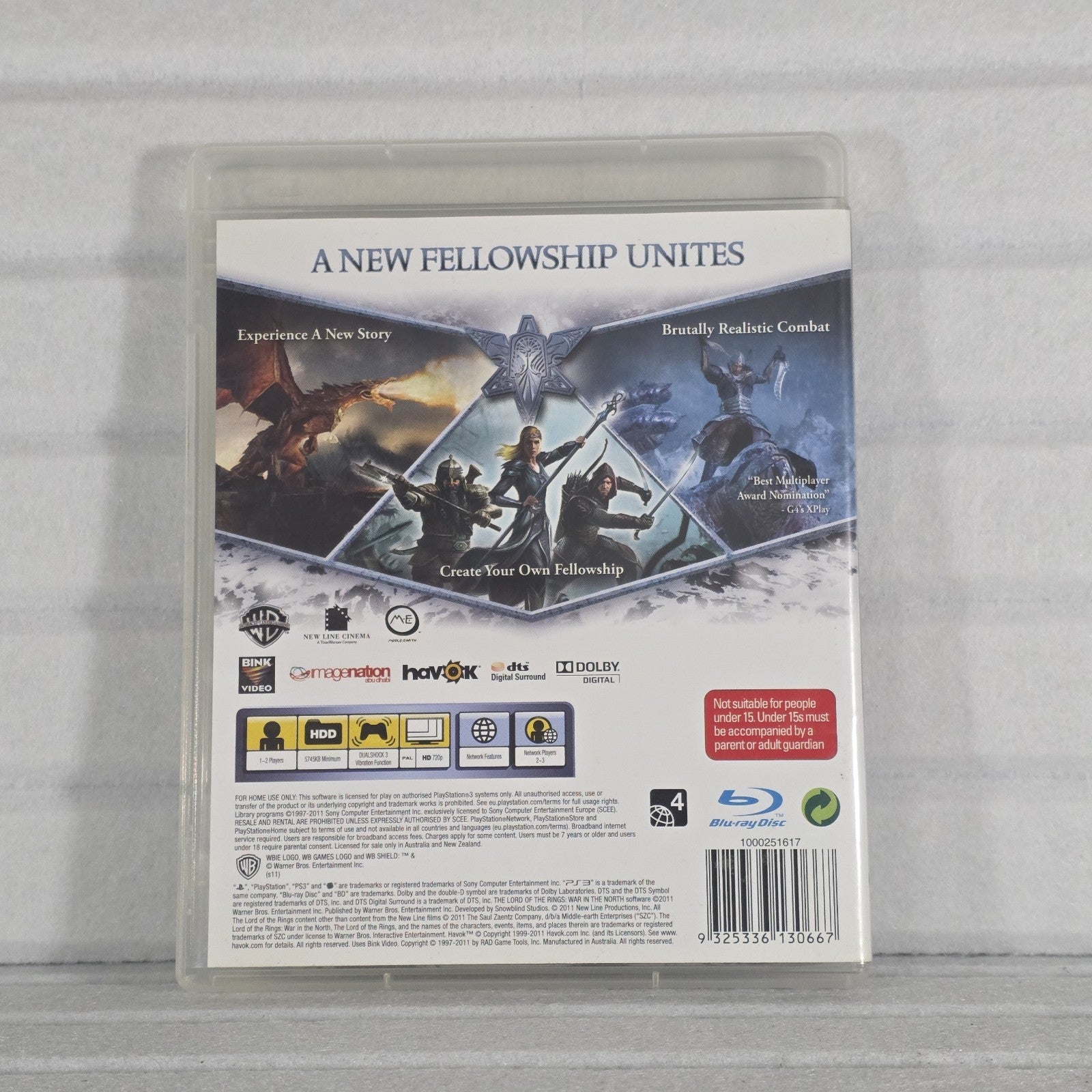 The Lord of the Rings: War in the North - PS3, photo 2