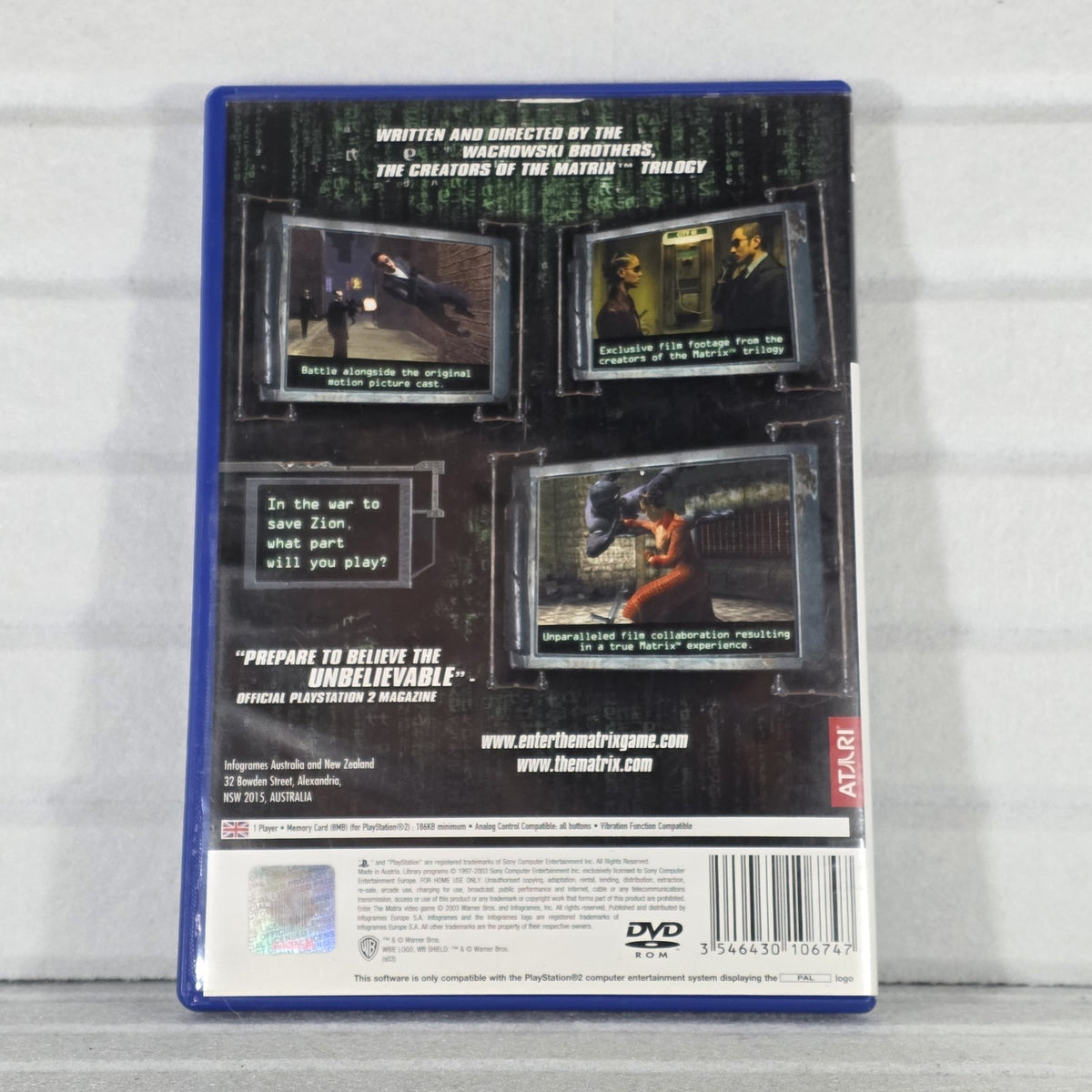 Enter the Matrix - PS2, photo 3