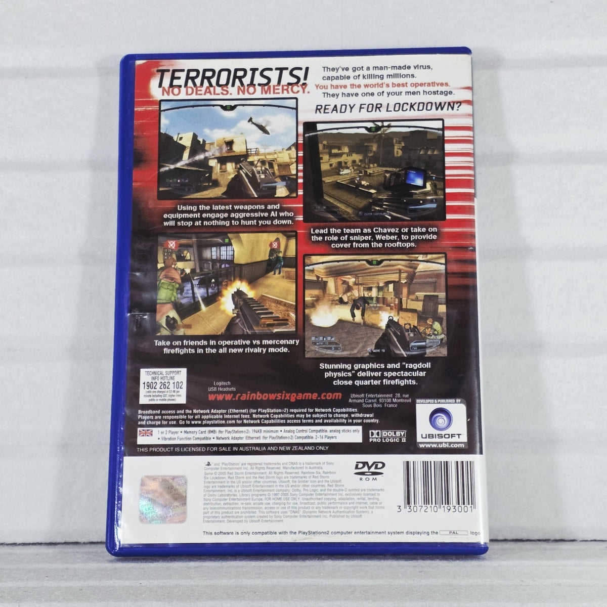 Tom Clancy's Rainbow Six: Lockdown - PS2, photo 3