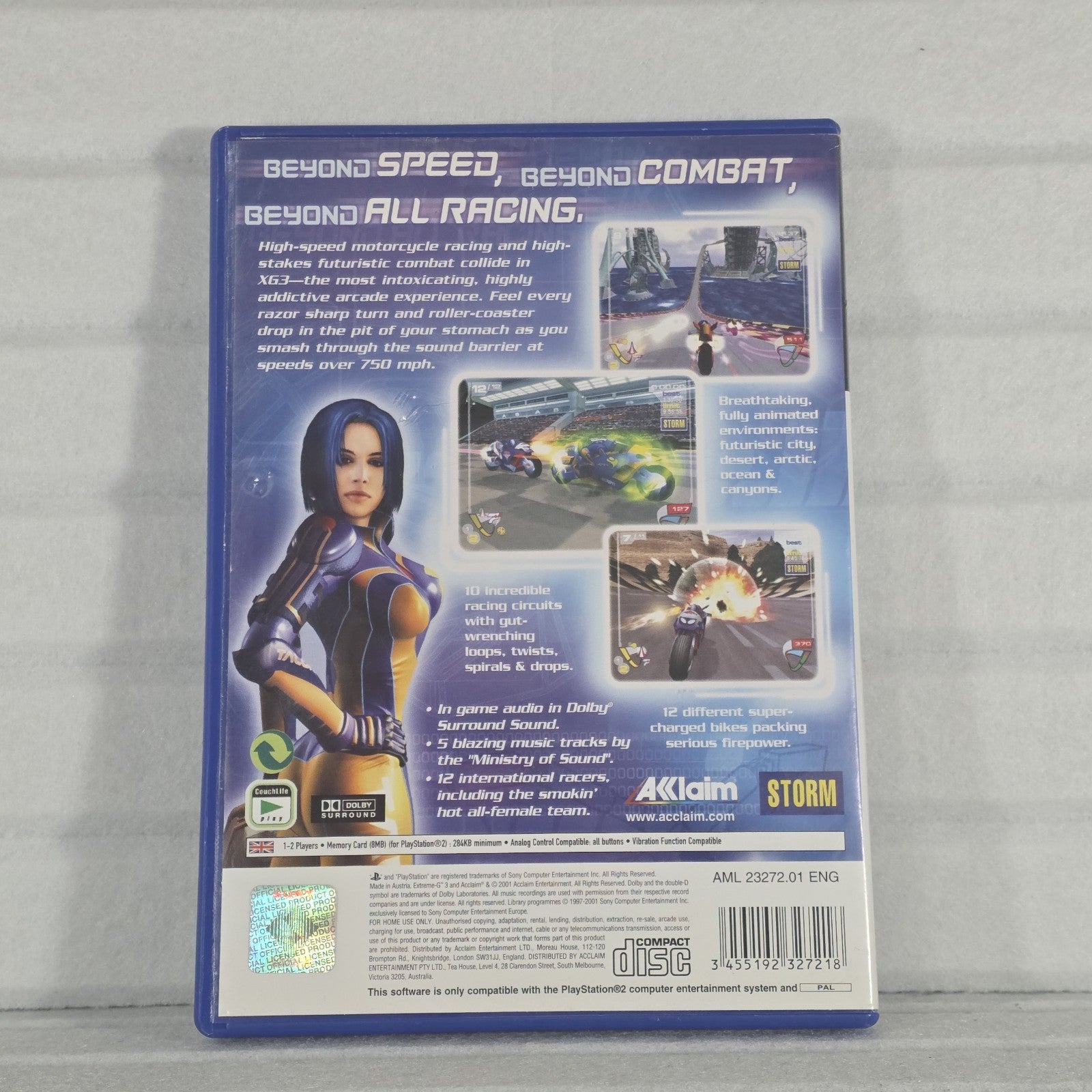 XG3 Extreme-G Racing - PS2, photo 2