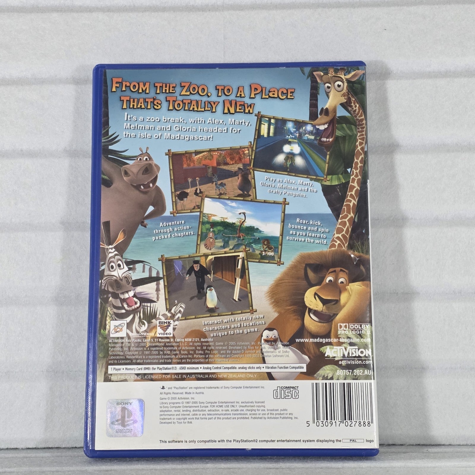 Madagascar - PS2, photo 3