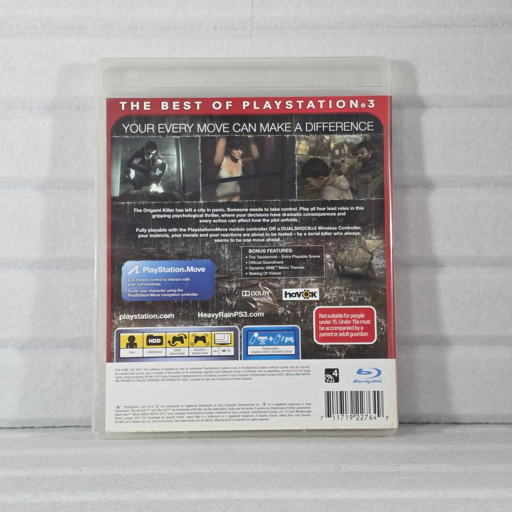 Heavy Rain: Move Edition - PS3, photo 4