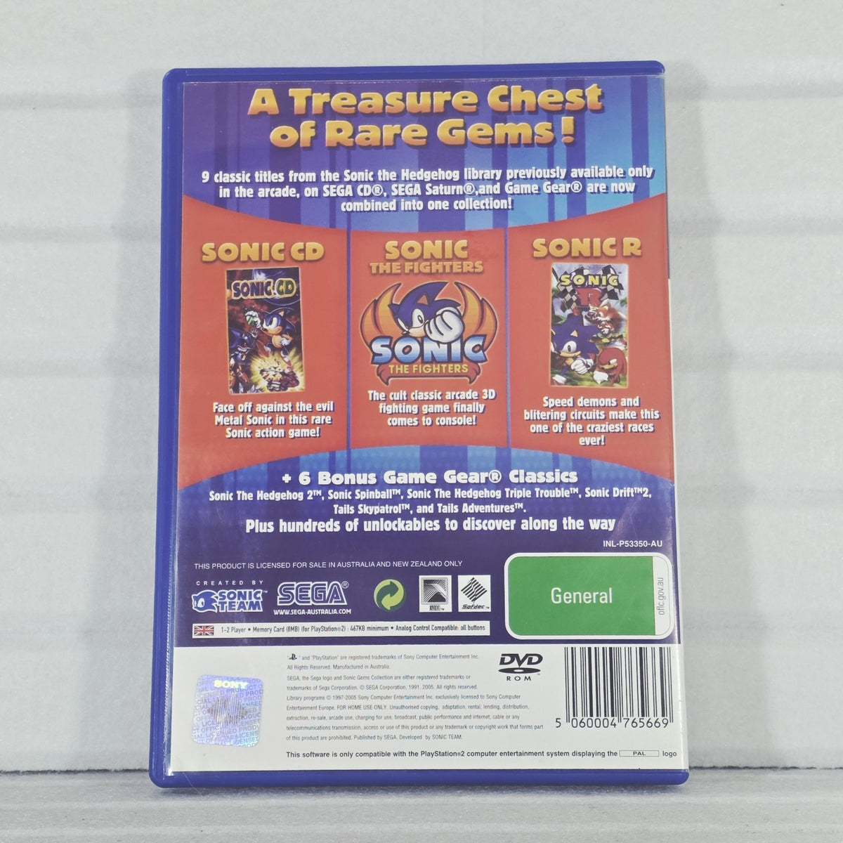 Sonic Gems Collection - PS2, photo 3