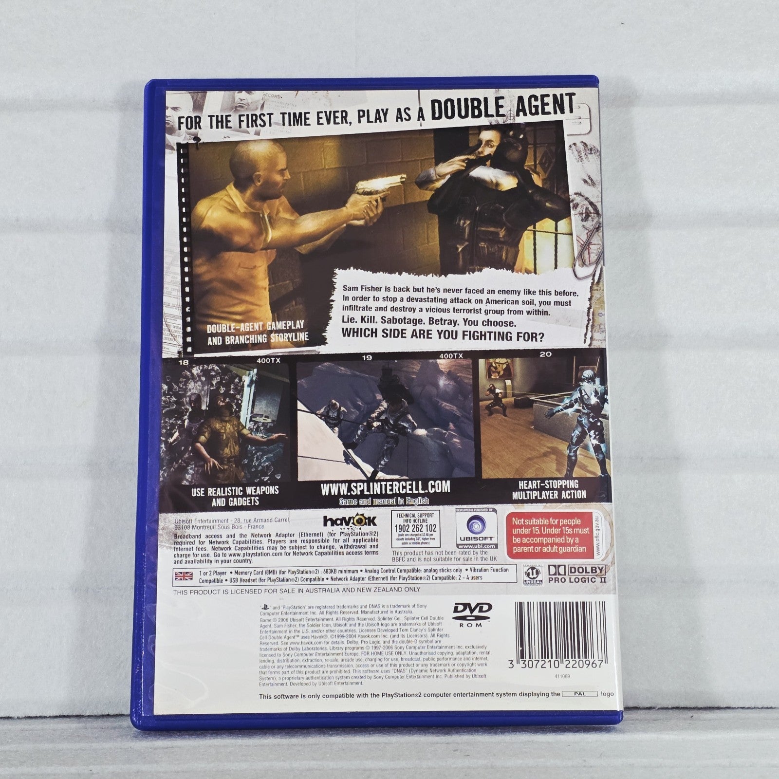 Tom Clancy's Splinter Cell: Double Agent - PS2, photo 3