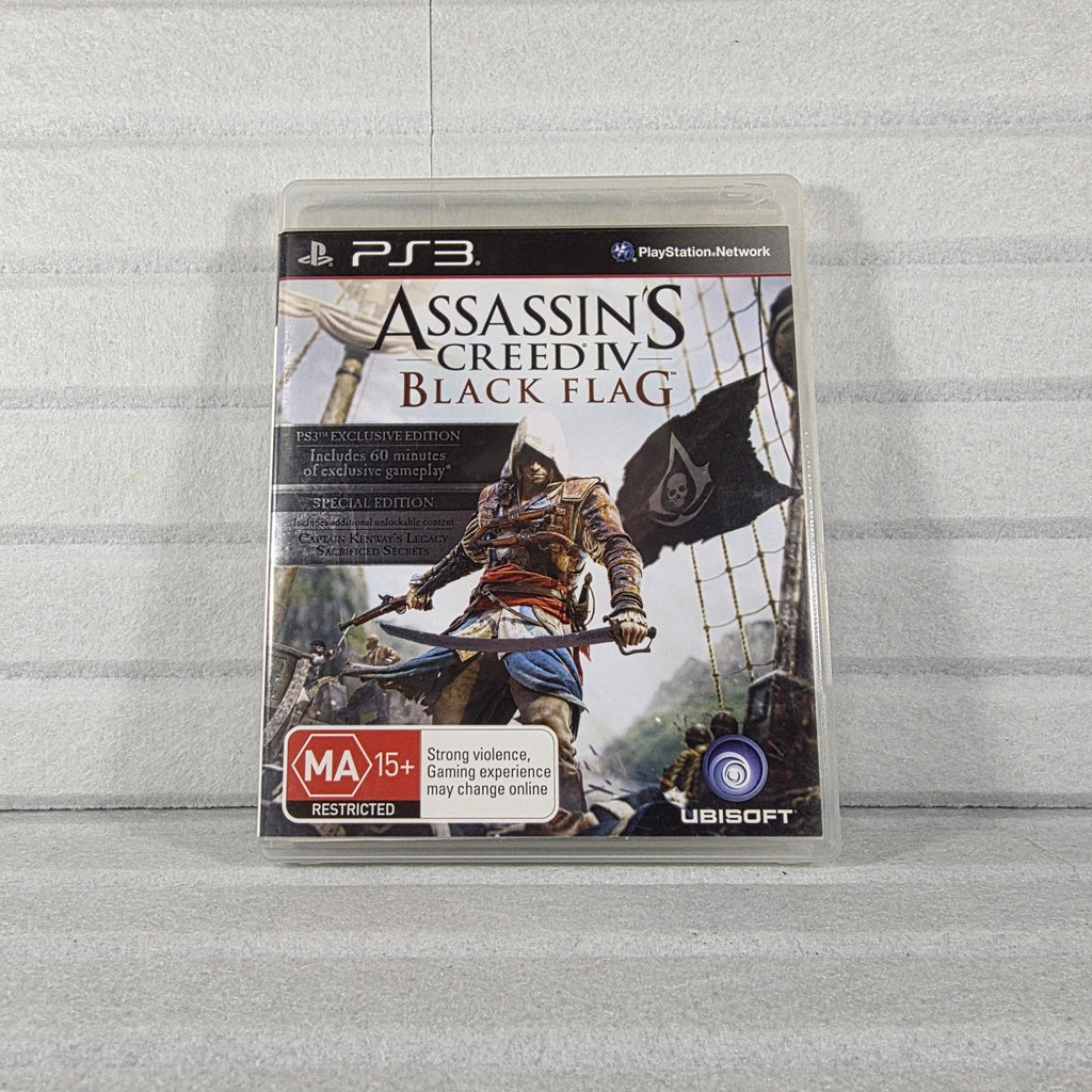 Assassin's Creed IV Black Flag PS3 front