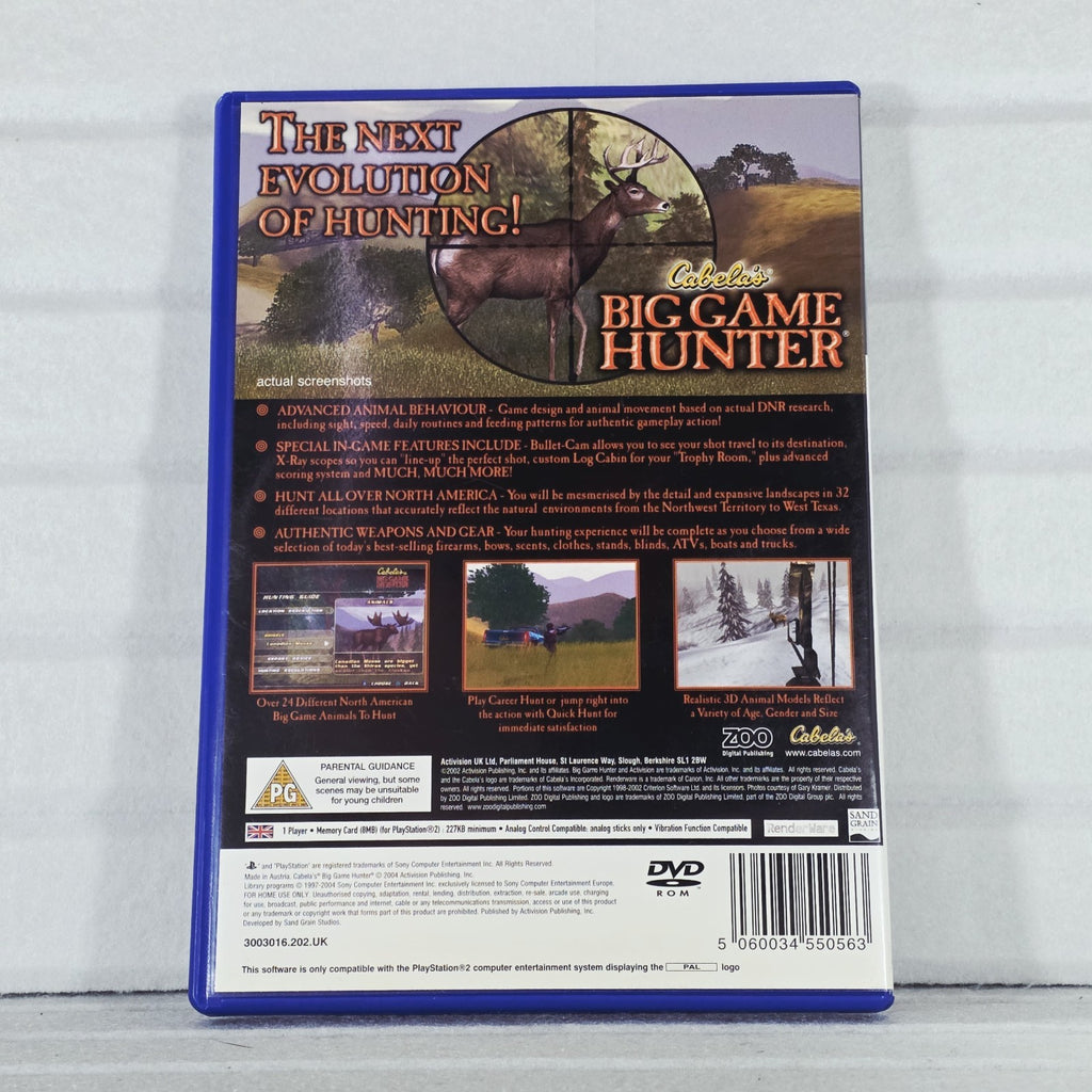 Cabela's Big Game Hunter - PS2, photo 3