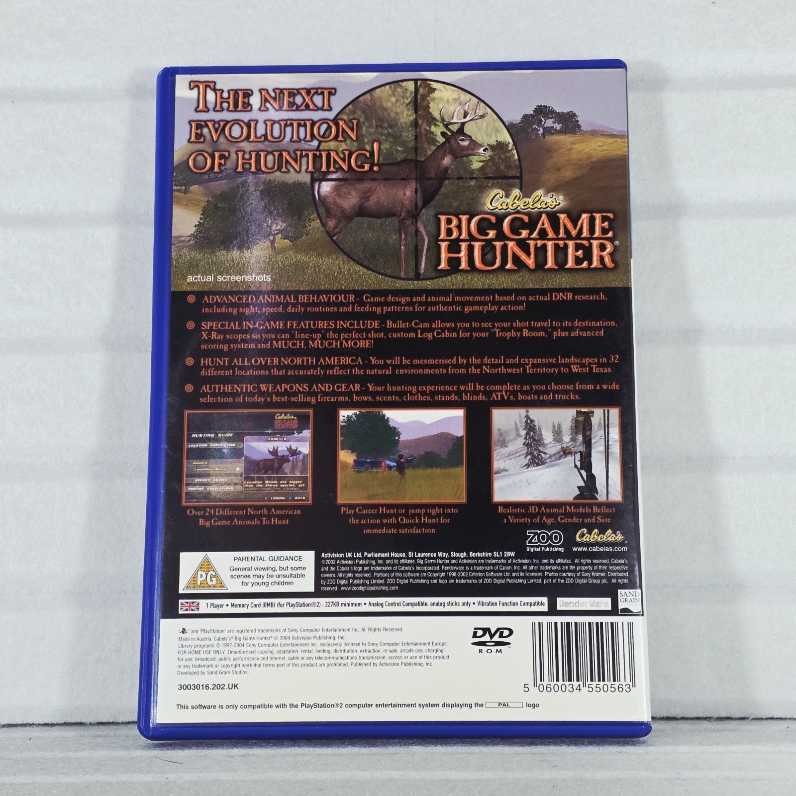 Cabela's Big Game Hunter - PS2, photo 3