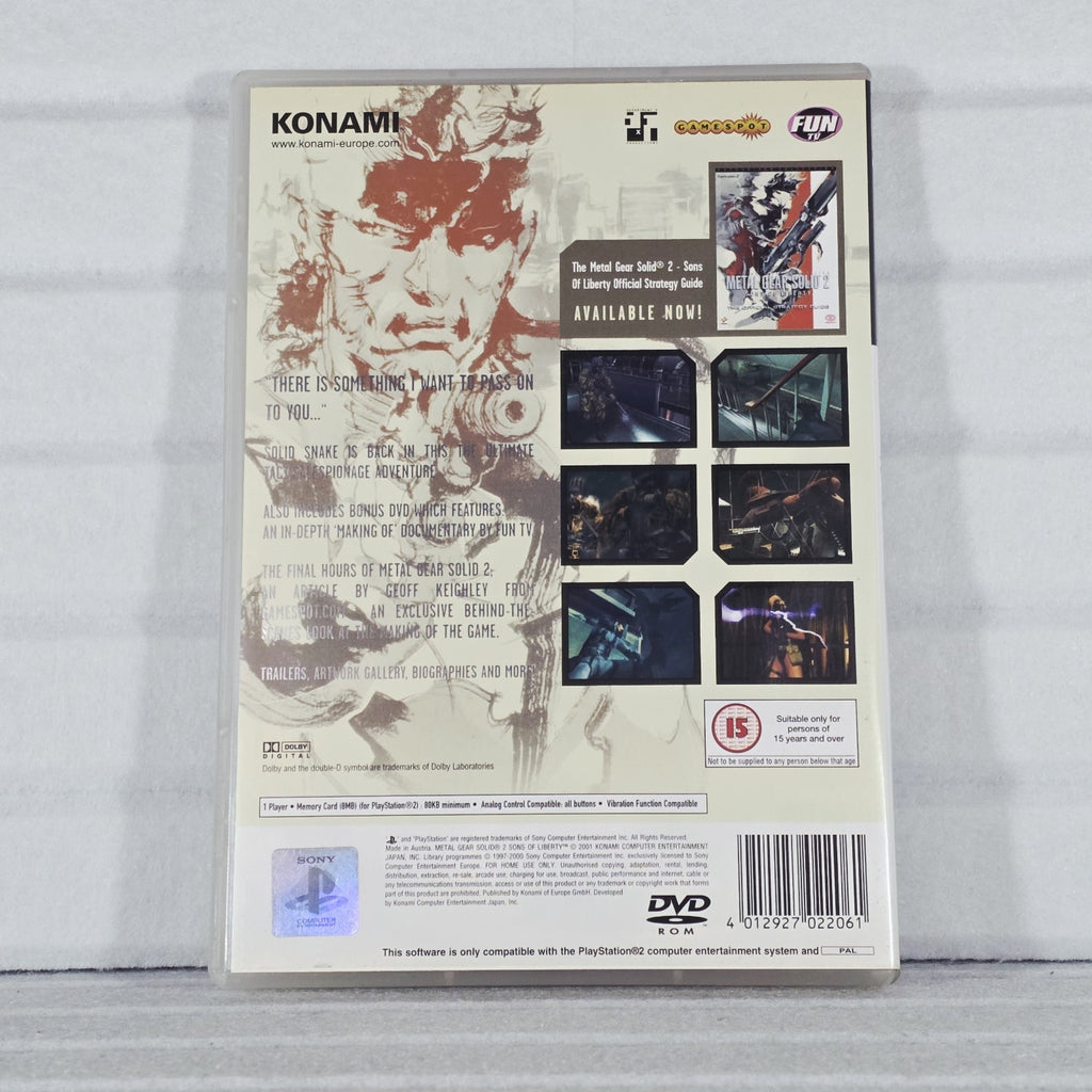 Metal Gear Solid 2: Sons of Liberty - PS2, photo 3