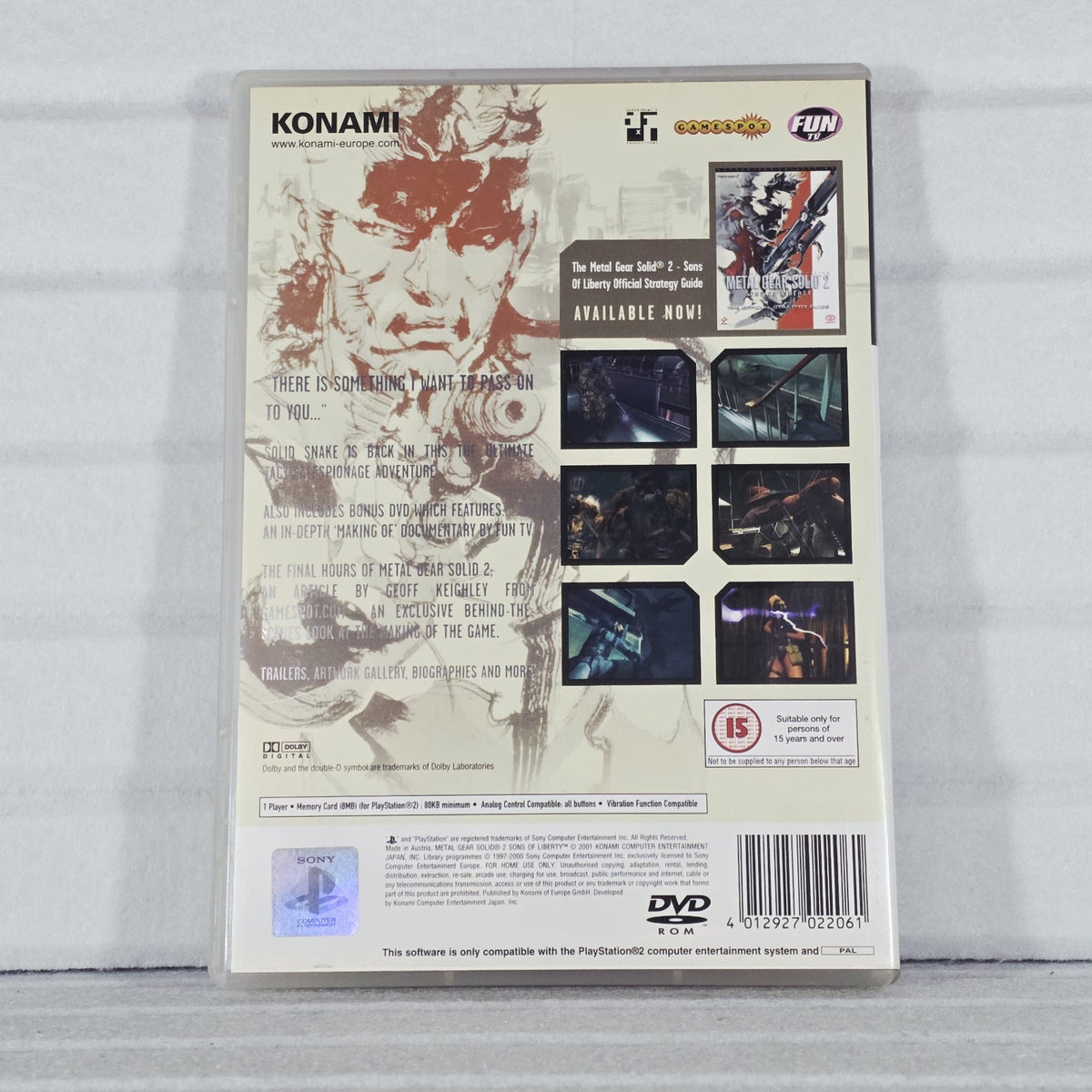 Metal Gear Solid 2: Sons of Liberty - PS2, photo 3