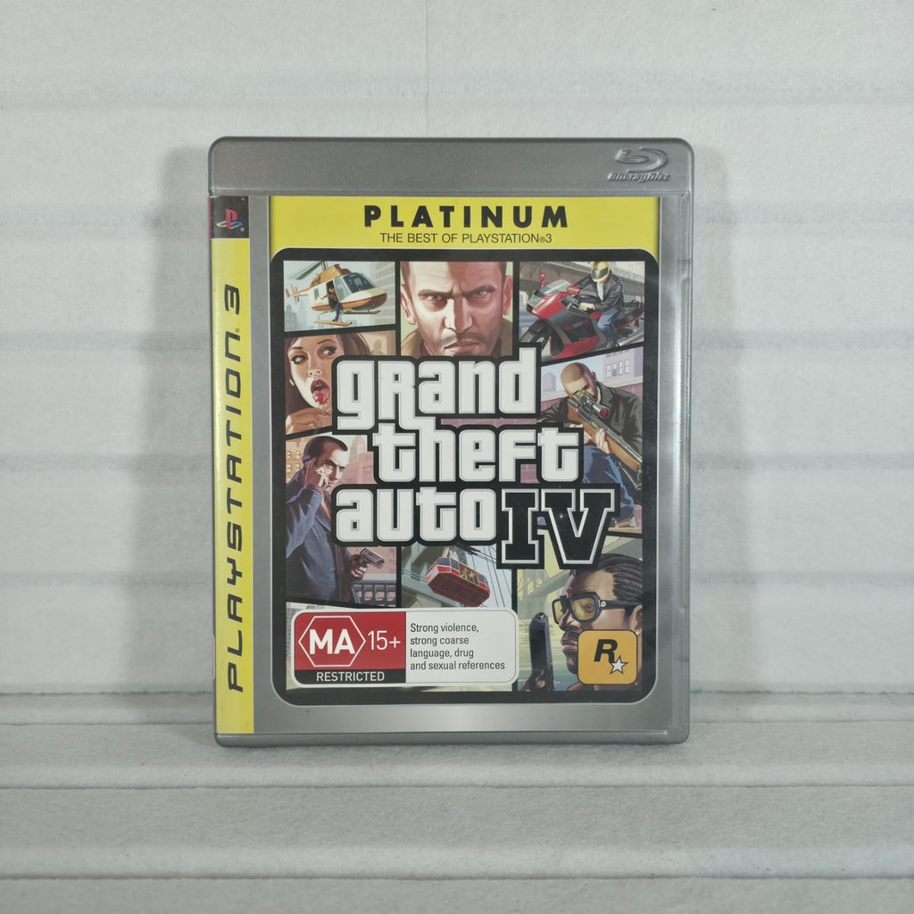Grand Theft Auto IV (Platinum) - PS3