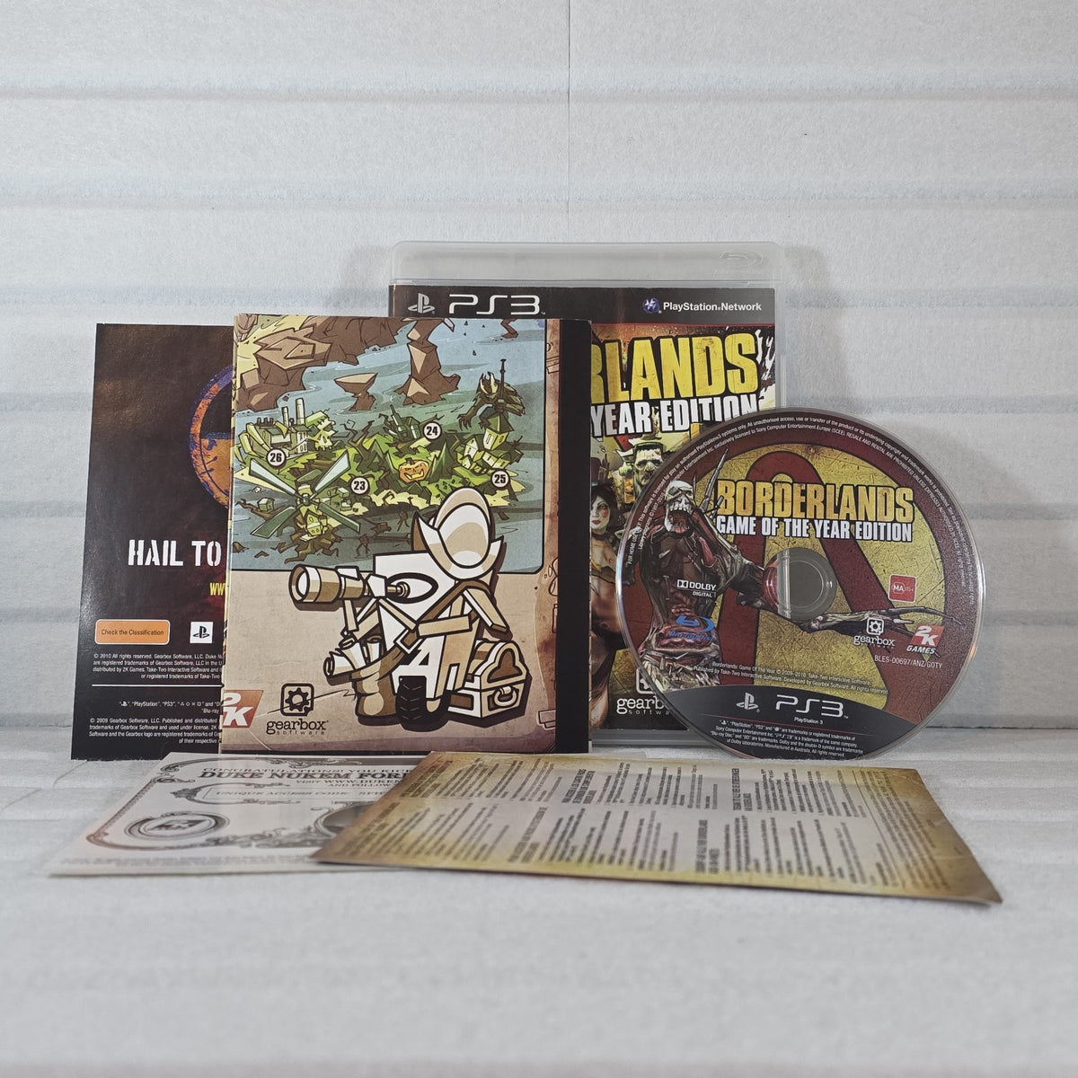 Borderlands Game of the Year Edition (with map) - PS3, photo 2