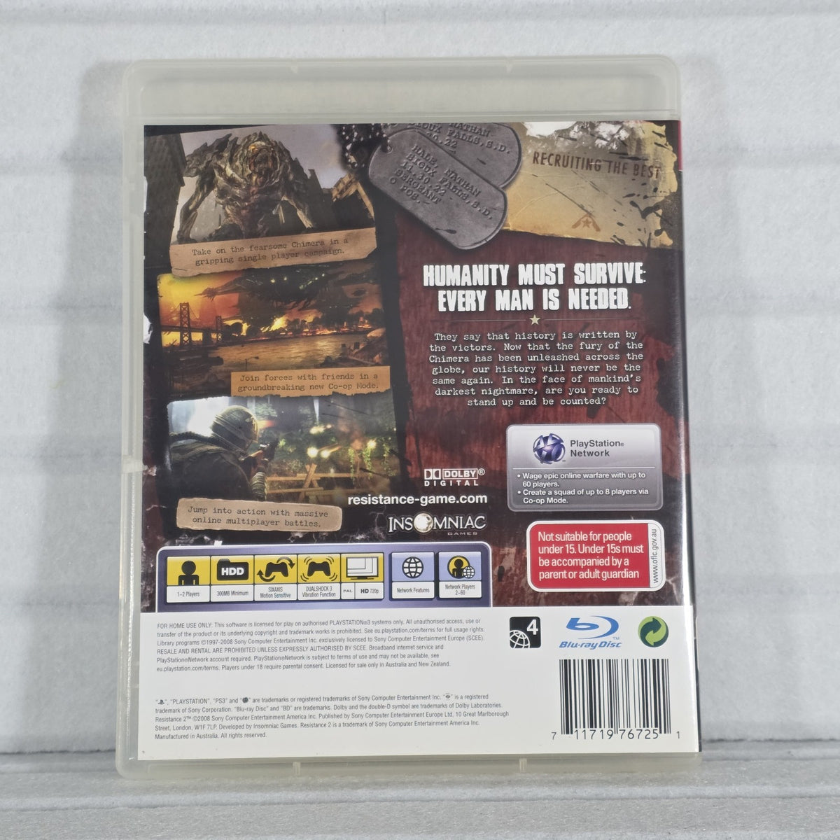 Resistance 2 - PS3, photo 4