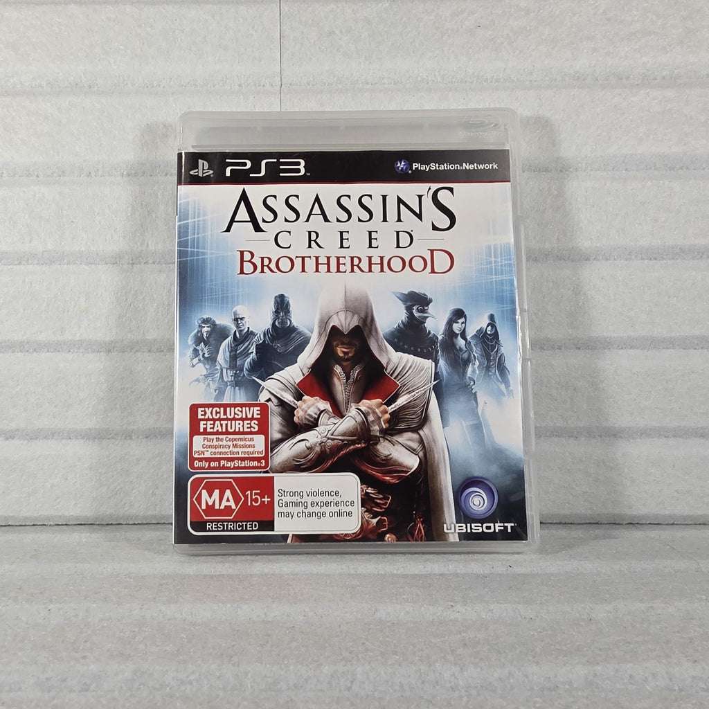 Assassin's Creed Brotherhood PS3 front