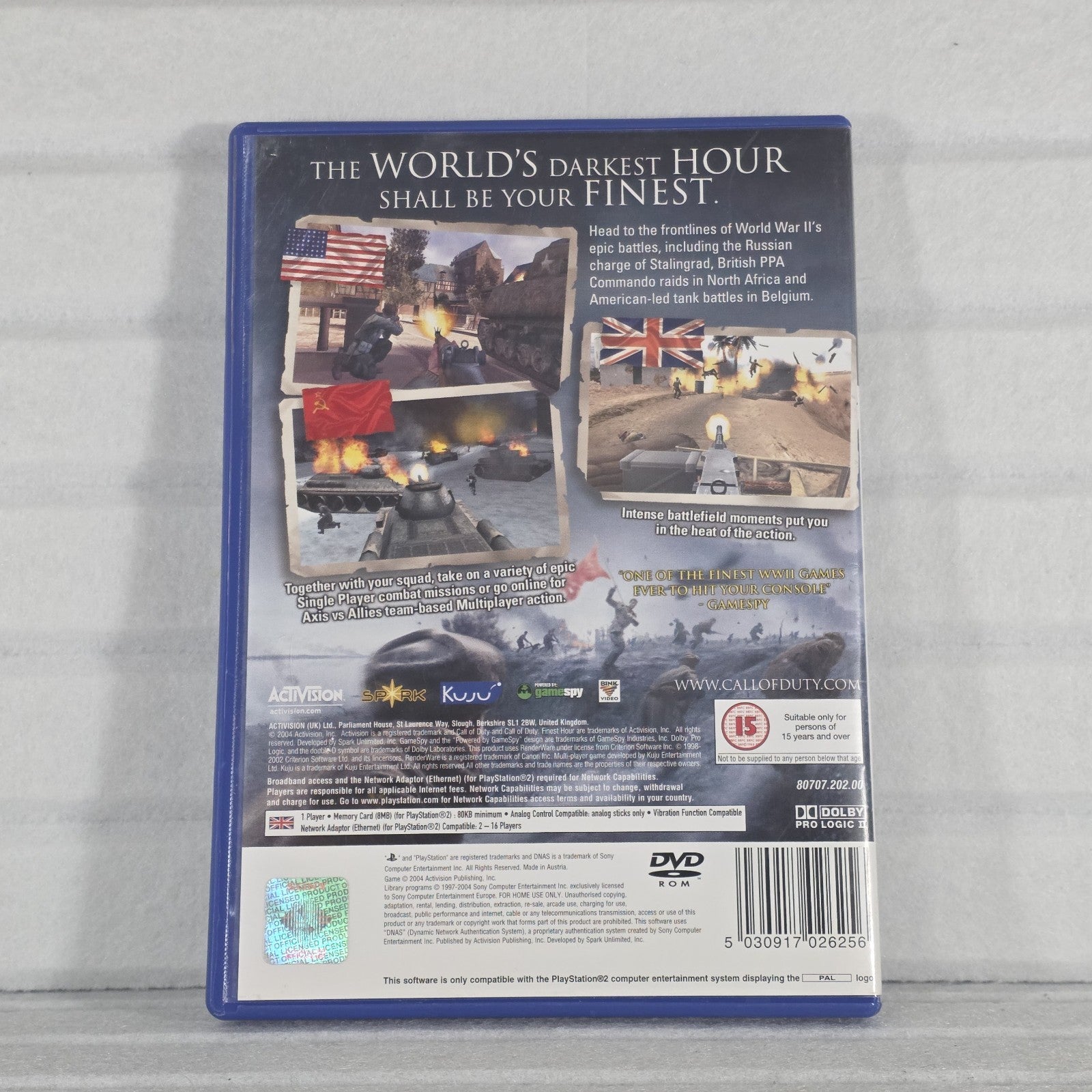 Call of Duty: Finest Hour - PS2, photo 2