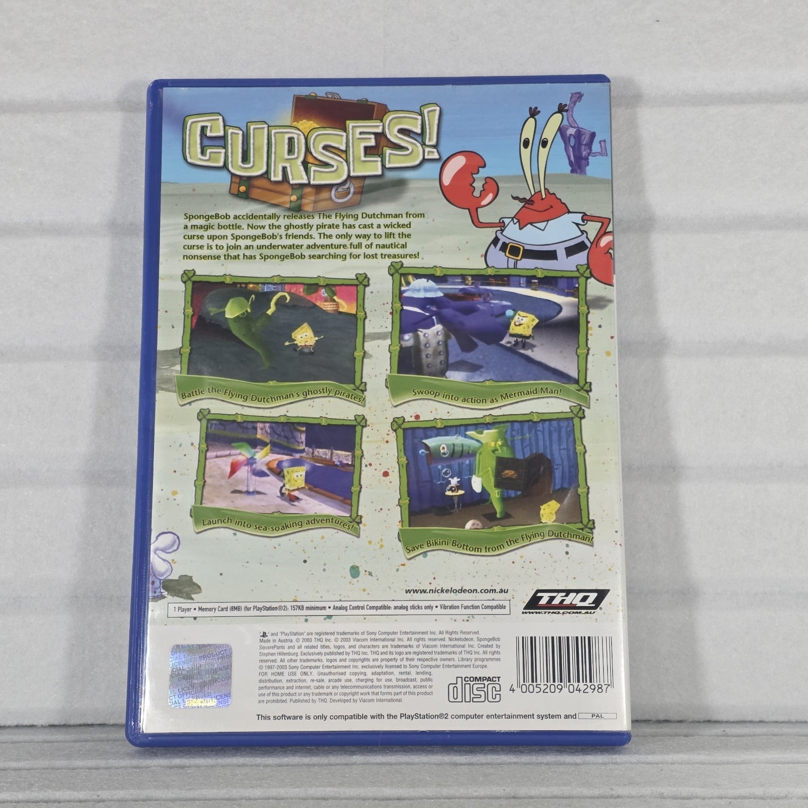 SpongeBob SquarePants: Revenge Of The Flying Dutchman - PS2, photo 3