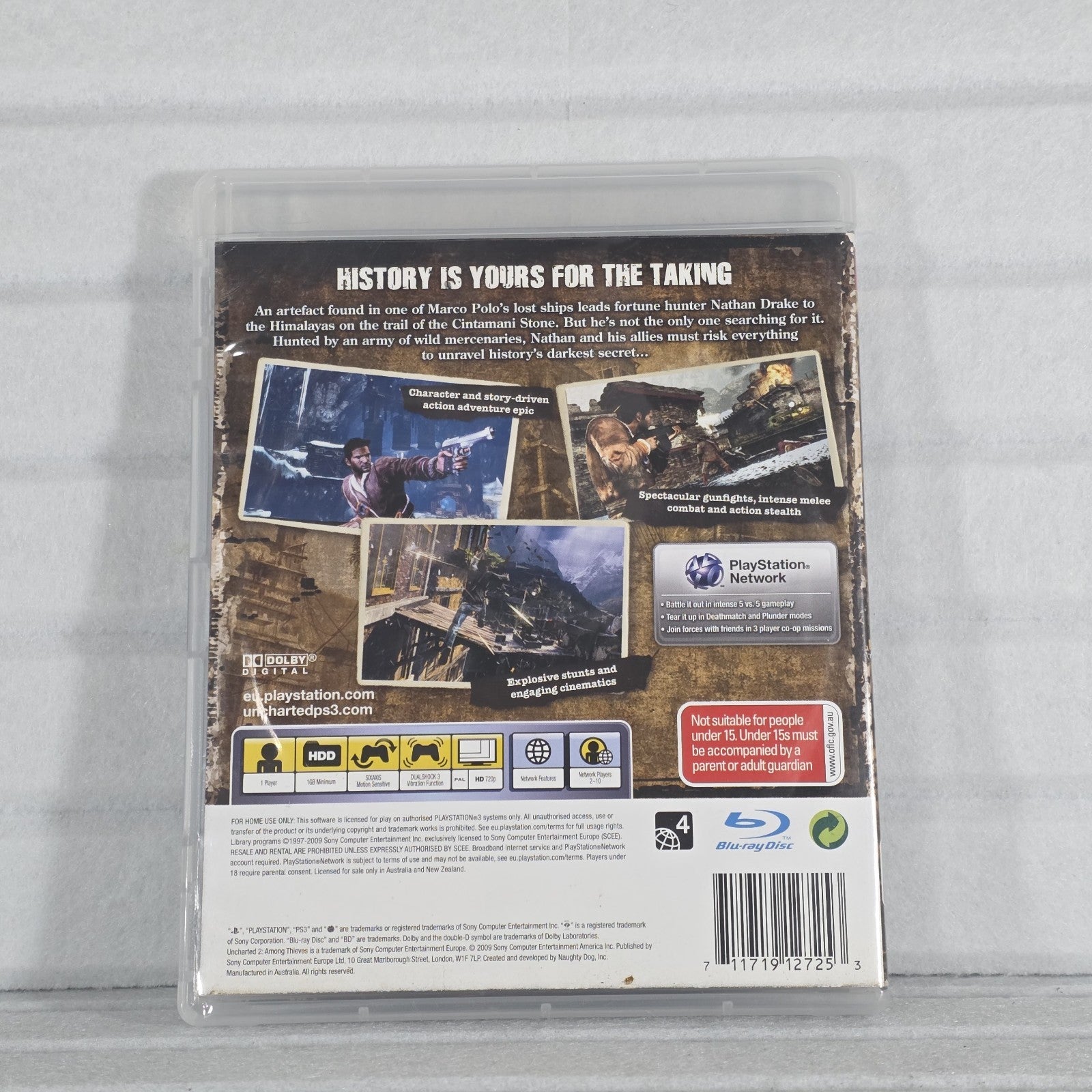 Uncharted 2: Among Thieves - PS3, photo 2