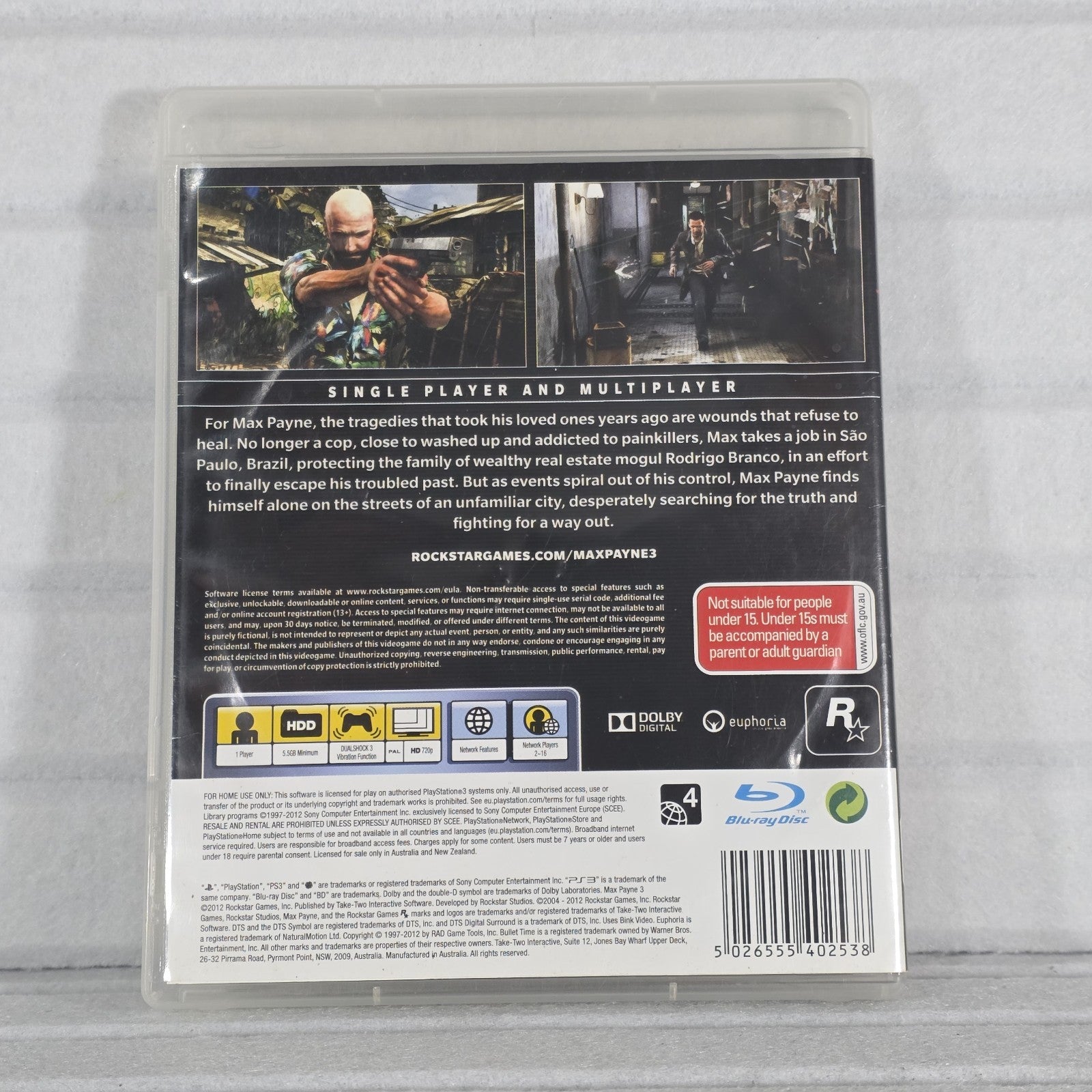 Max Payne 3 - PS3, photo 2