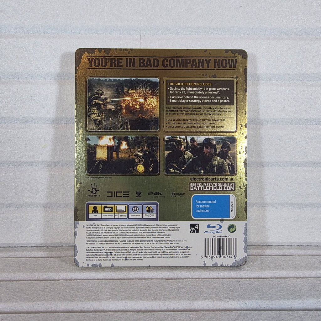 Battlefield: Bad Company Gold Edition (Steelbook) - PS3, photo 4