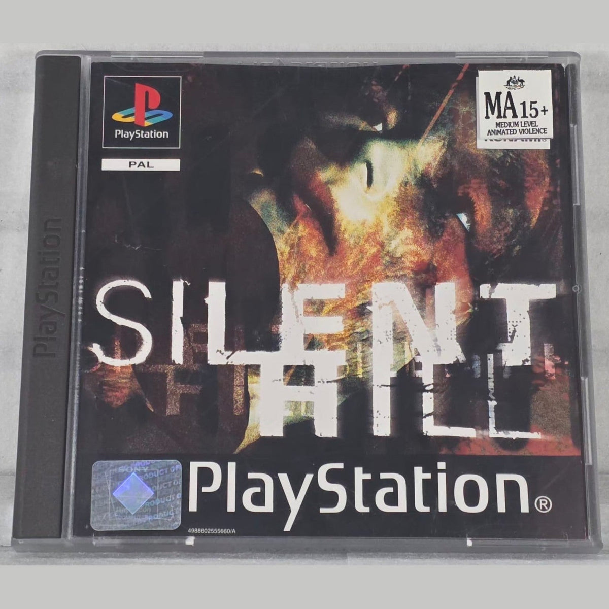 Silent Hill PlayStation 1 PAL - front cover
