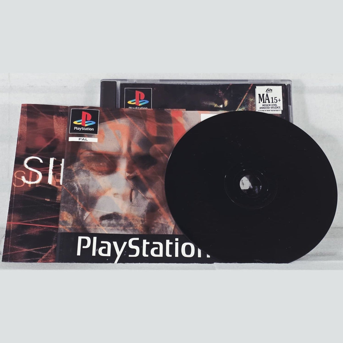 Silent Hill PlayStation 1 PAL - case, manual and disc